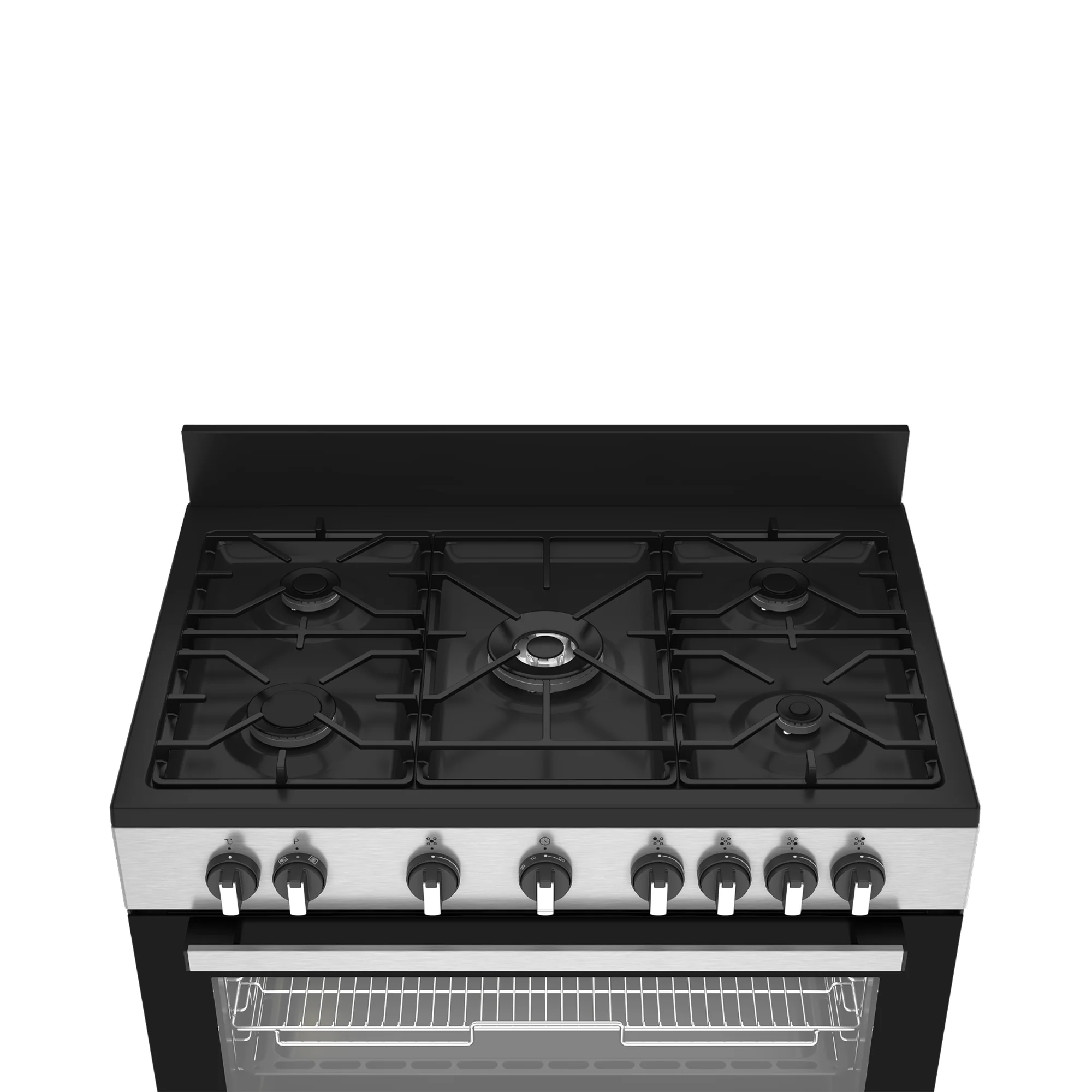 Defy 90cm Gas Electric Range Cooker Thermofan+ Black/Inox DGS90GEBI - Image 6