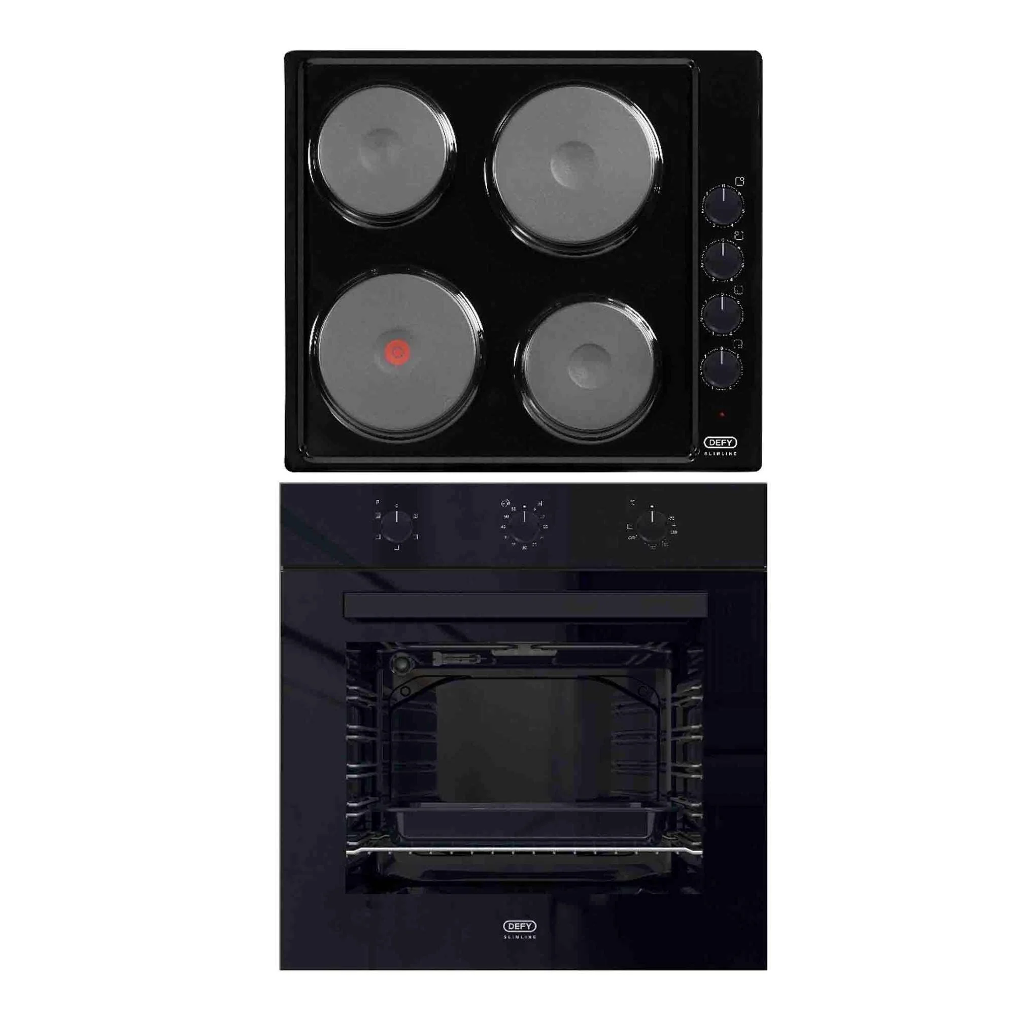 Defy Oven & Hob Box Set -Black