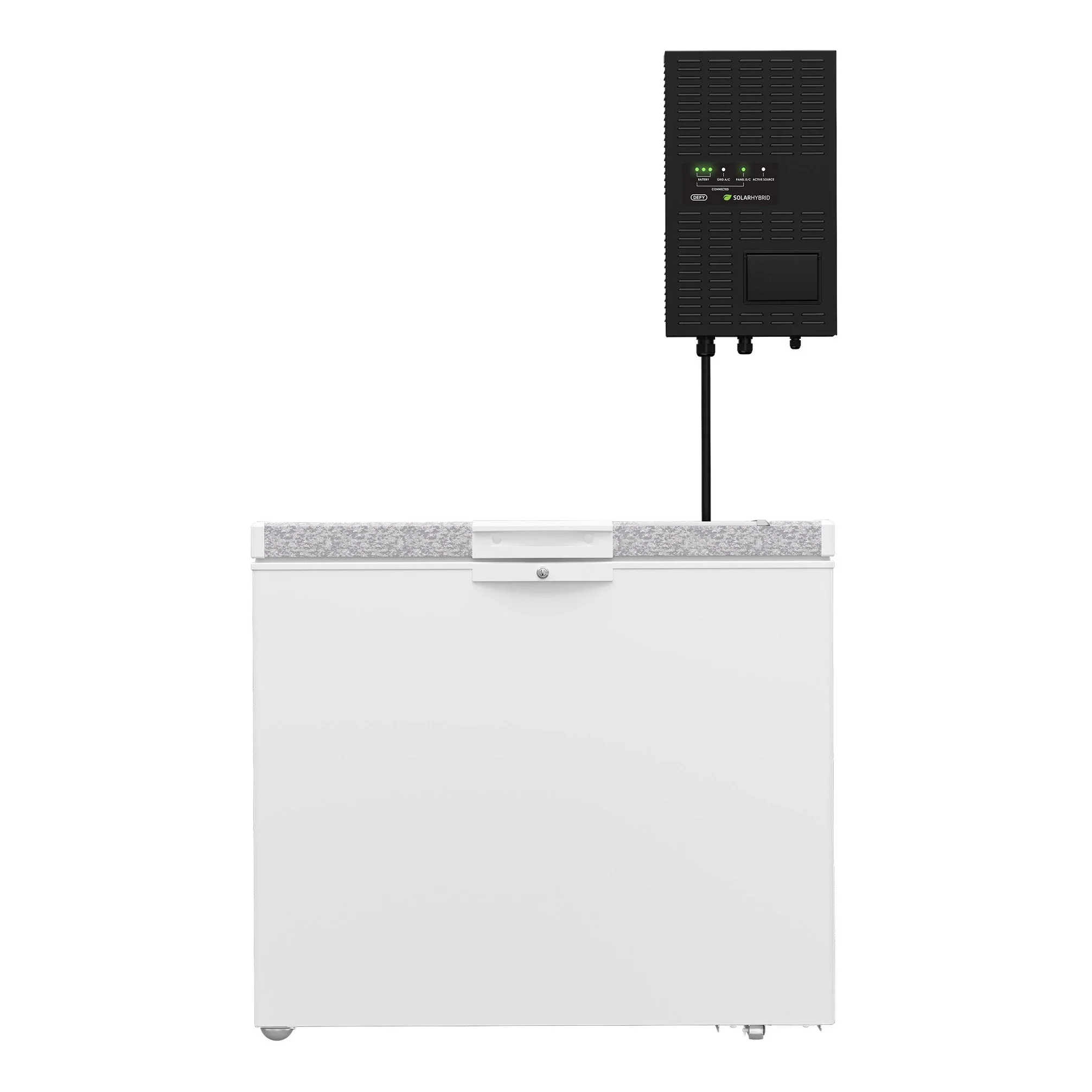 Defy 210L Multimode Solar Off Grid  Chest Freezer - White