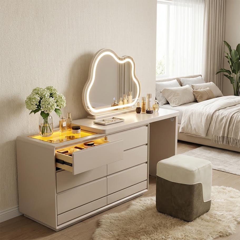 Dresser with Cloud Mirror (Adjustable) CA0711 - Image 4