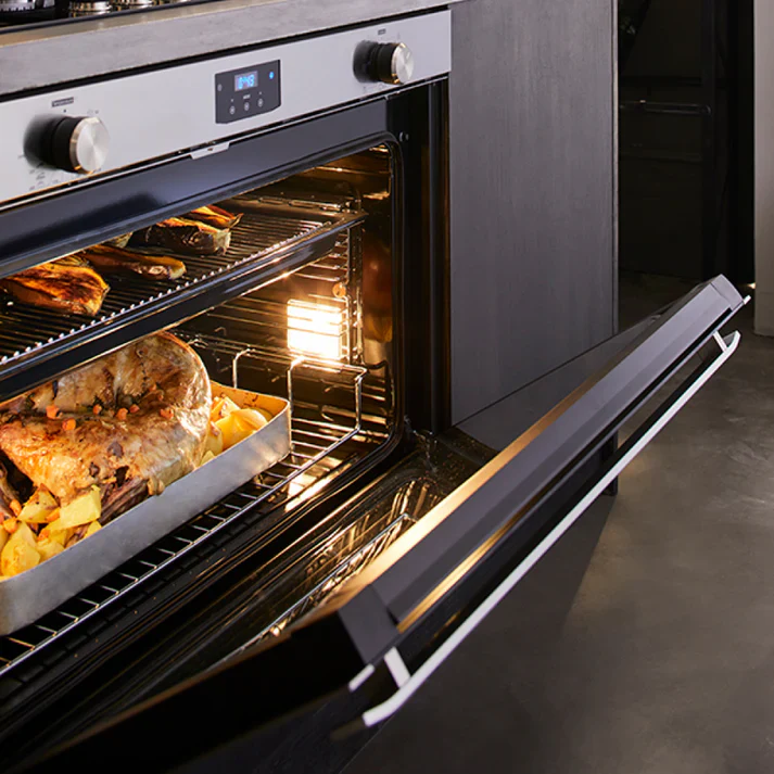 Elba 90cm Built In Multifunction Electric Oven - Stainless Steel - 02/ELIO E91 MF - Image 3