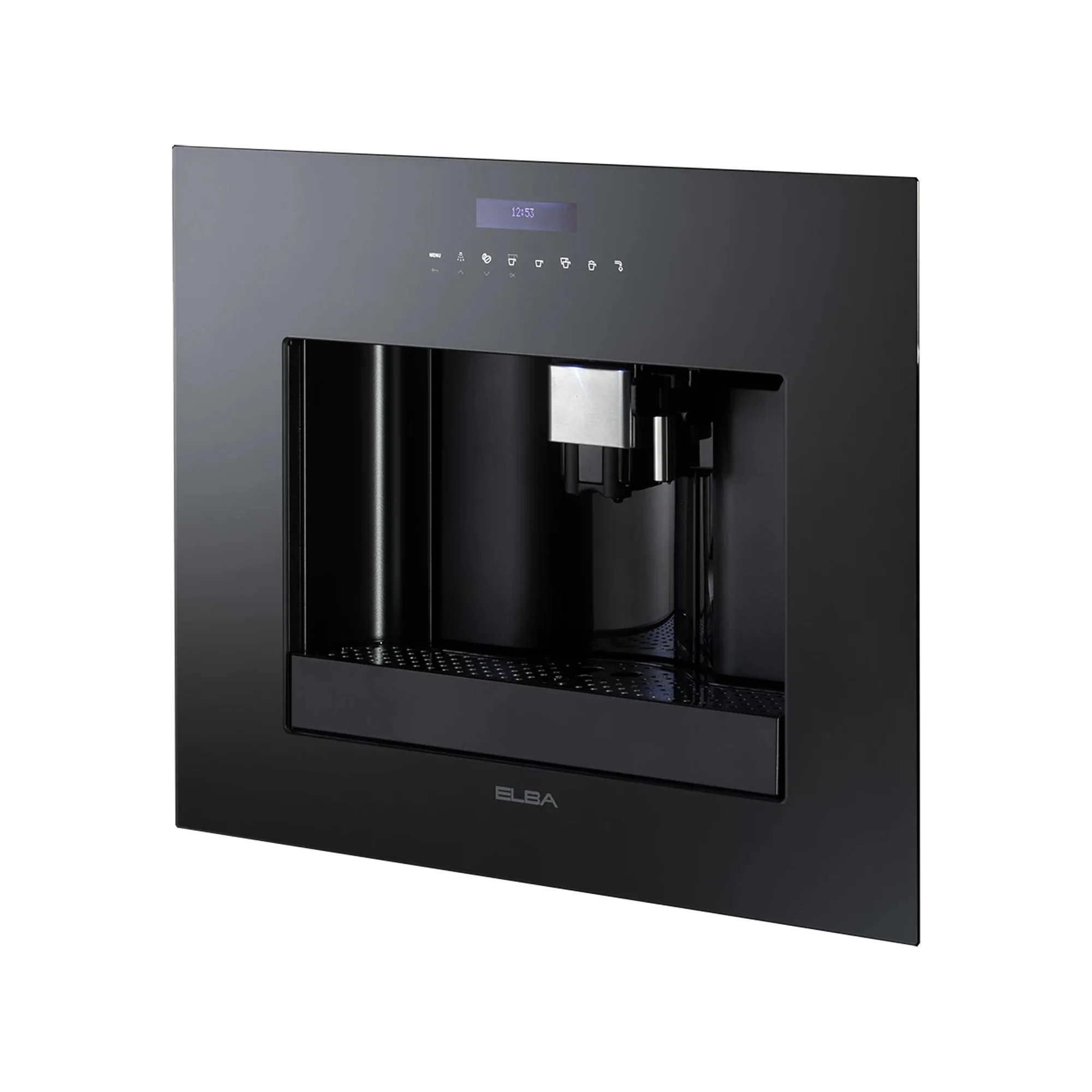 Elba Elio 45cm Fully Automated Coffee & Cappuccino Maker - Black 02/EL 45CCM - Image 4
