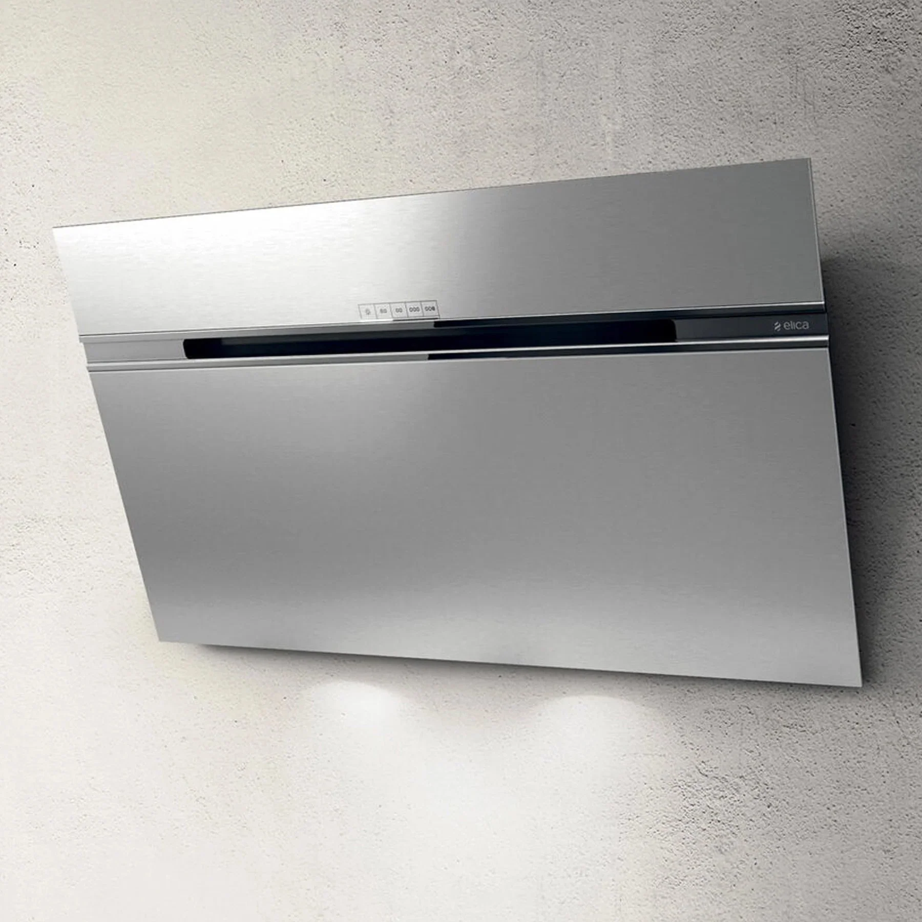 Elica 90cm Verticle Cooker Hood Stainless Steel