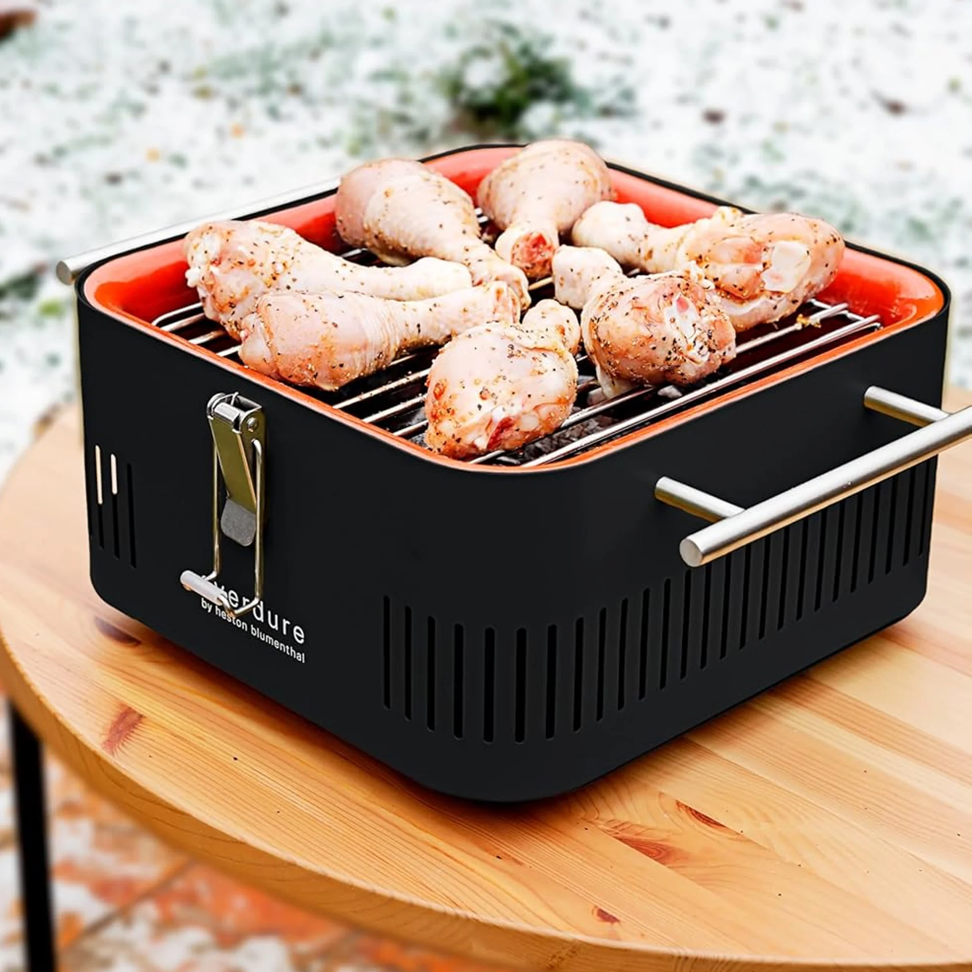 Everdure Cube Portable Braai - Black - Image 3