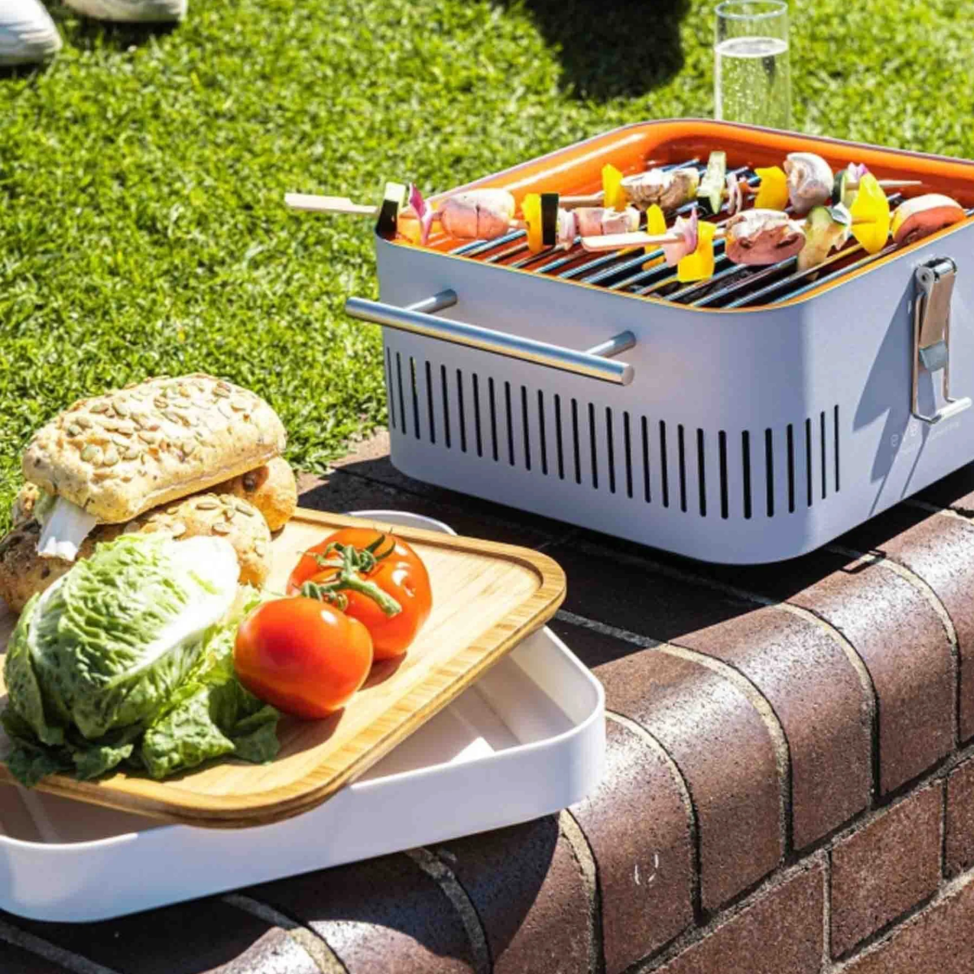 Everdure Cube Portable Braai - Stone - Image 2