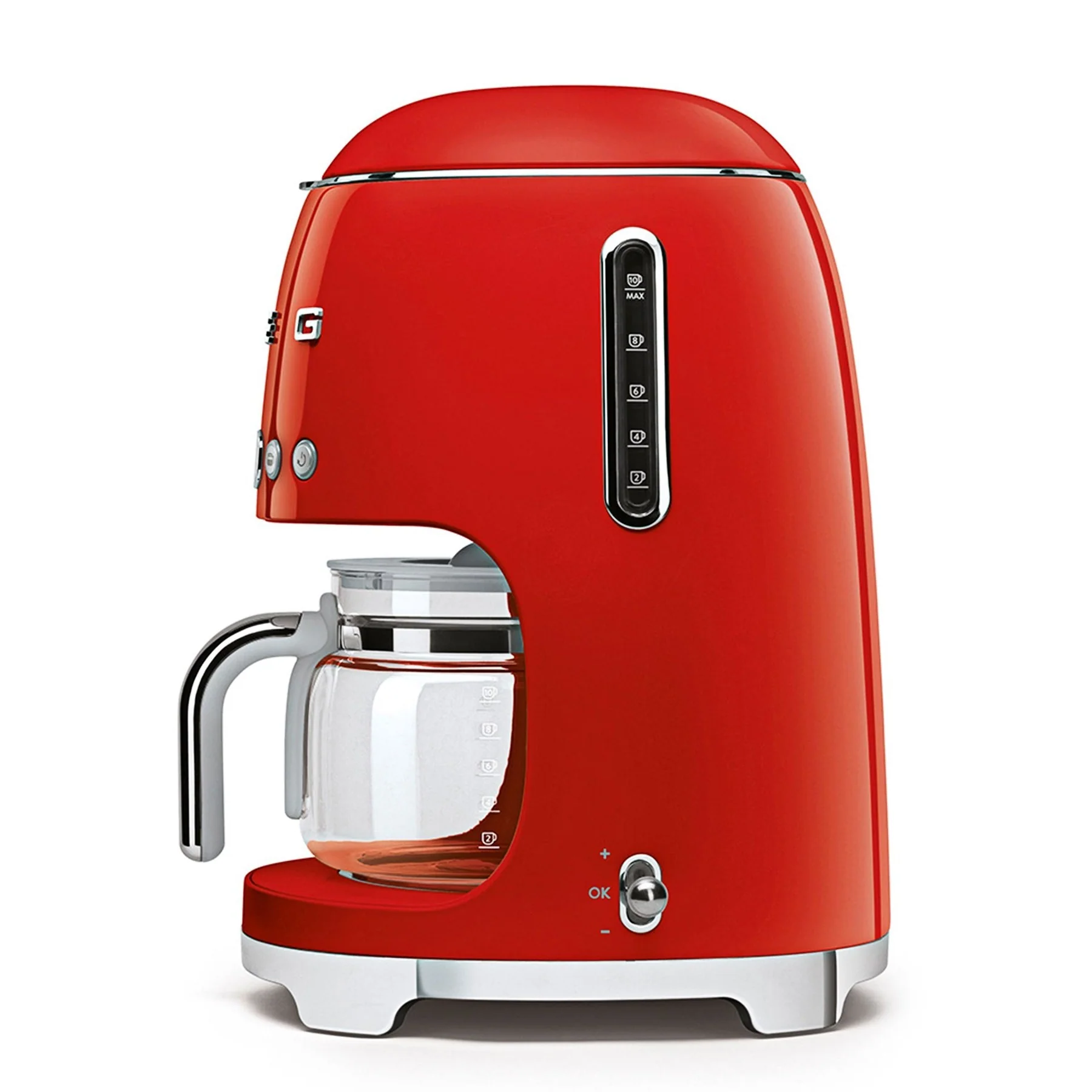 Smeg Drip Coffee Machine - Red - Image 4
