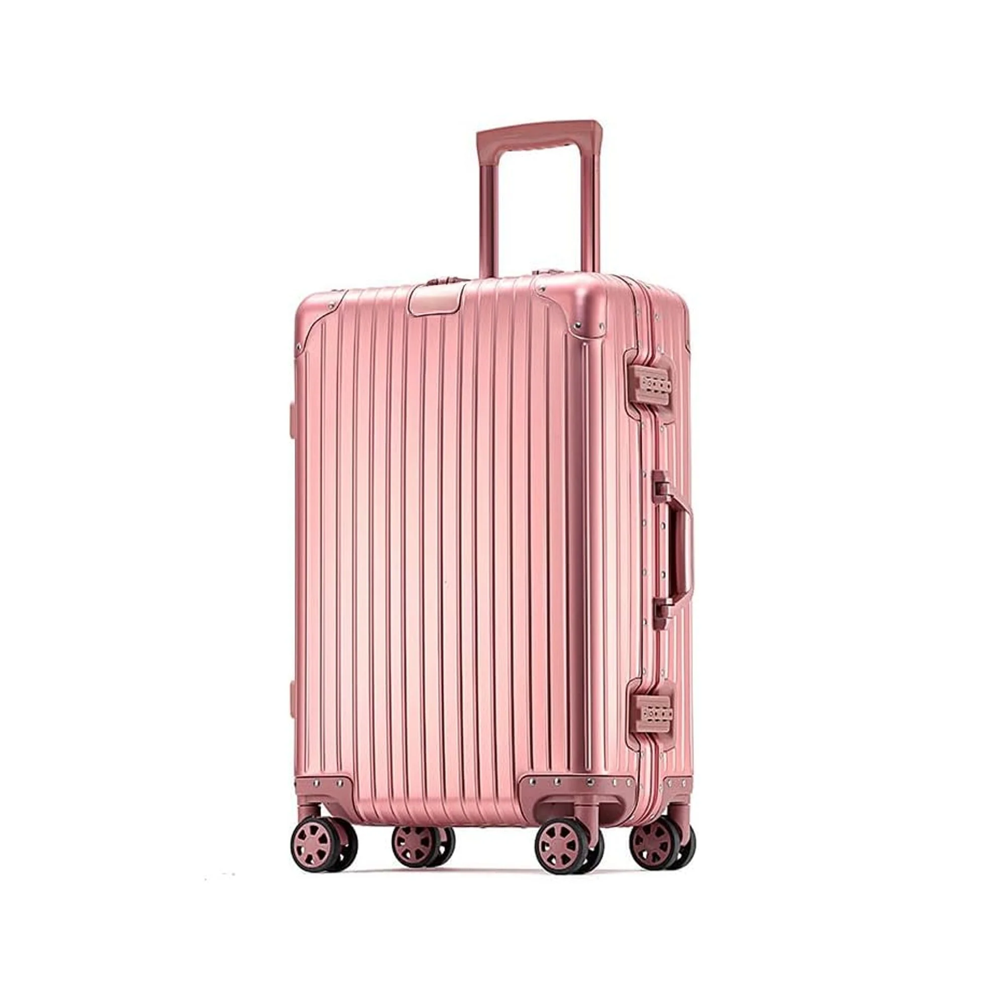 Lumin Suitcase Pink - Image 2
