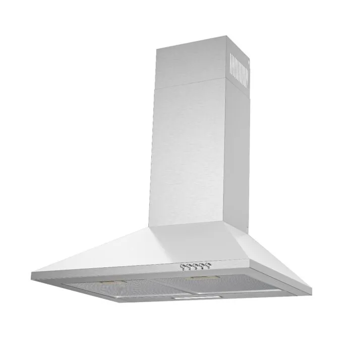 Falco 60cm Stainless Steel Extractor Wall Mount Pyramid - FAL-60-210 - Image 2