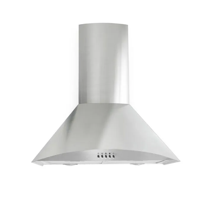 Falco 60cm Stainless Steel Slant Side Chimney Extractor - FAL-60-55SLS