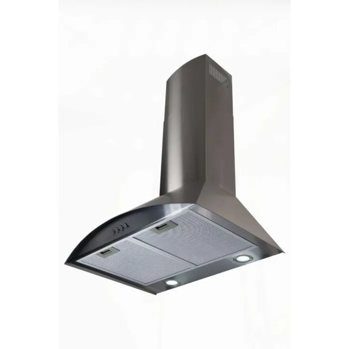 Falco 60cm Stainless Steel Slant Side Chimney Extractor - FAL-60-55SLS - Image 2