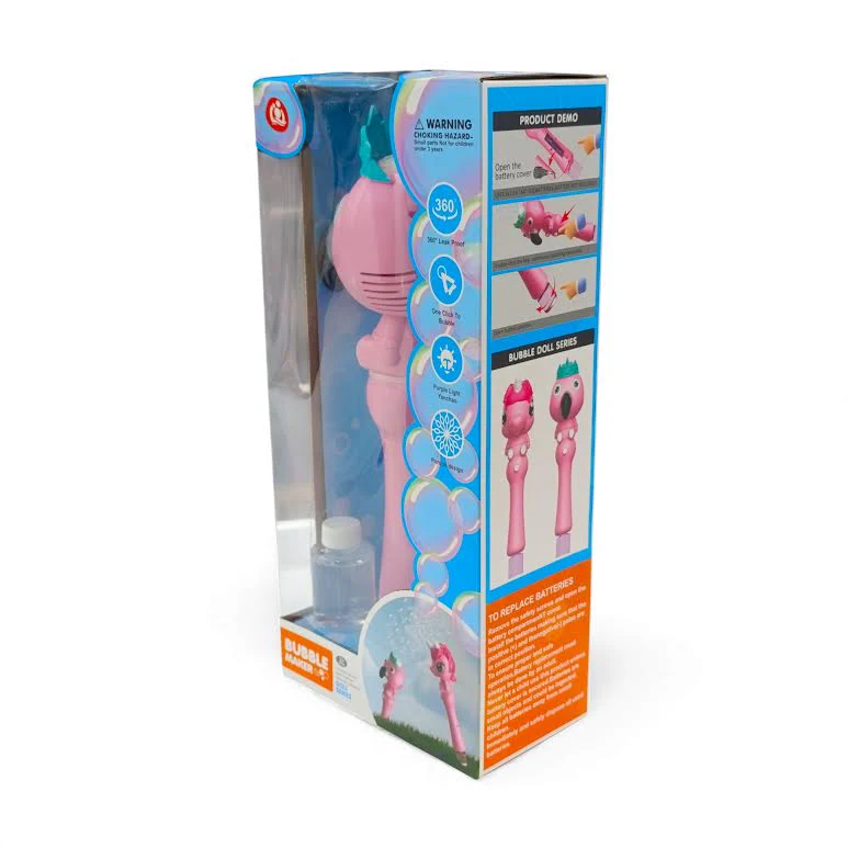 Flamingo Bubble Maker Pink - Image 3