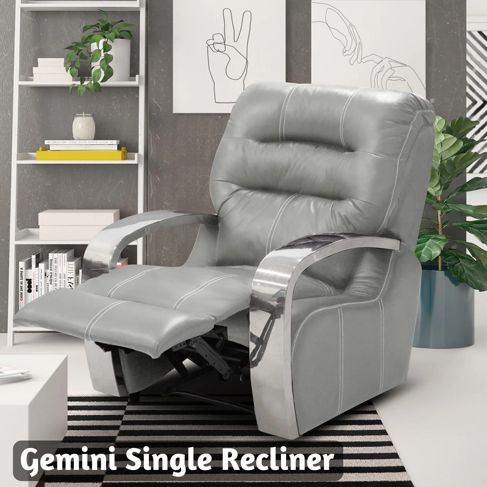 Gemini Single Recliner - Image 3
