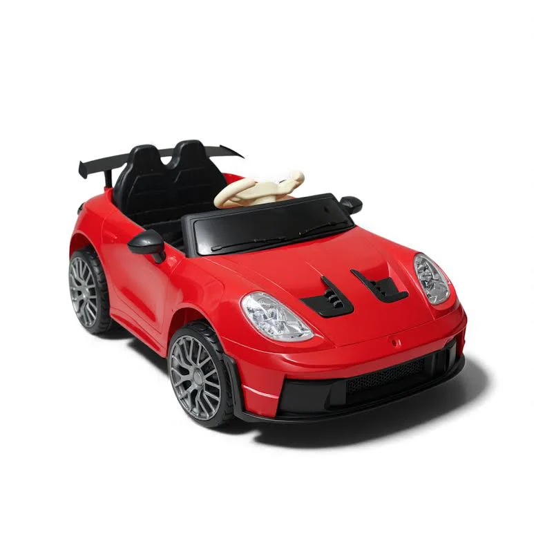 GT3 Style Kids Ride on Car Red - Image 2