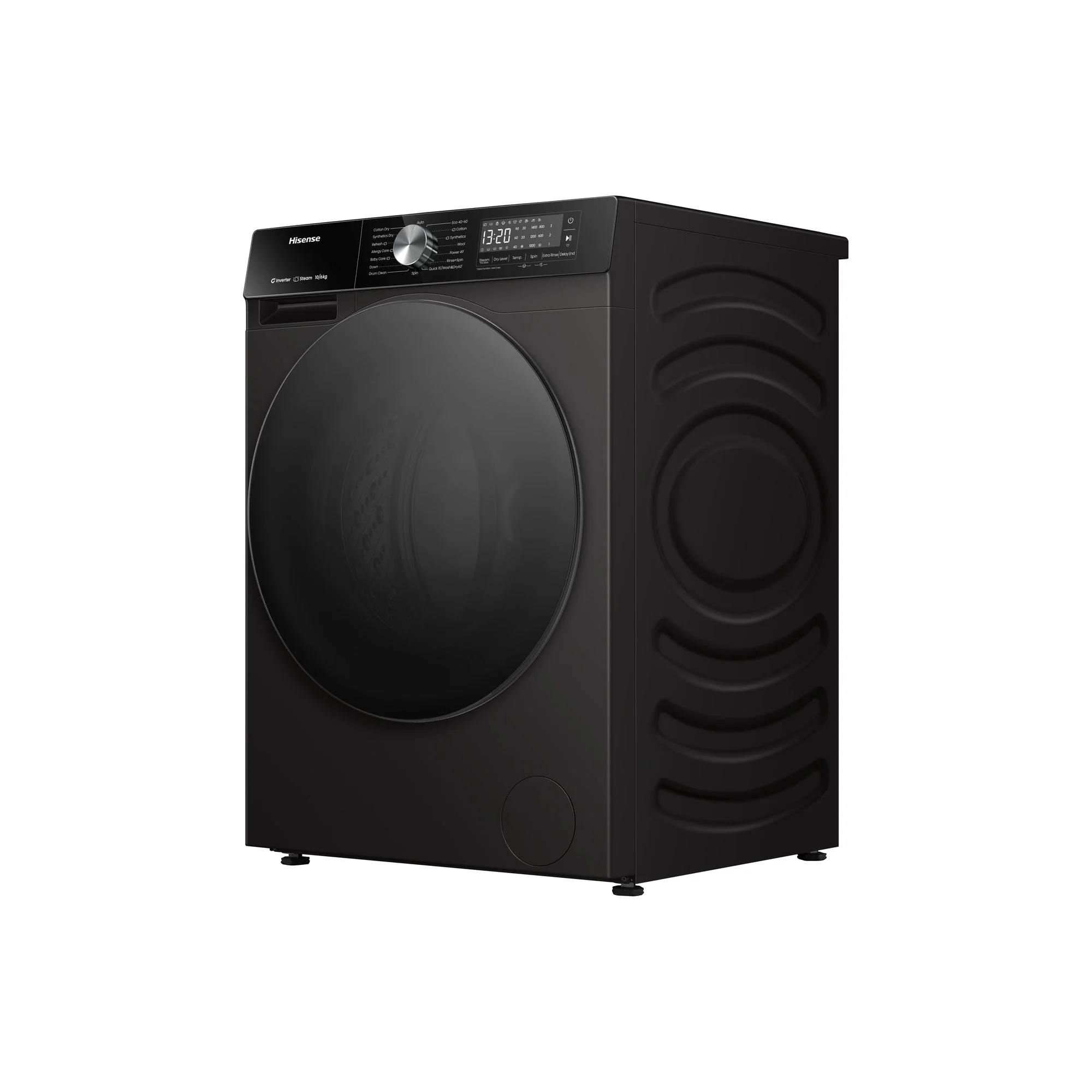 Hisense 10kg/6kg Front Loader Washer Dryer Titanium - Image 2