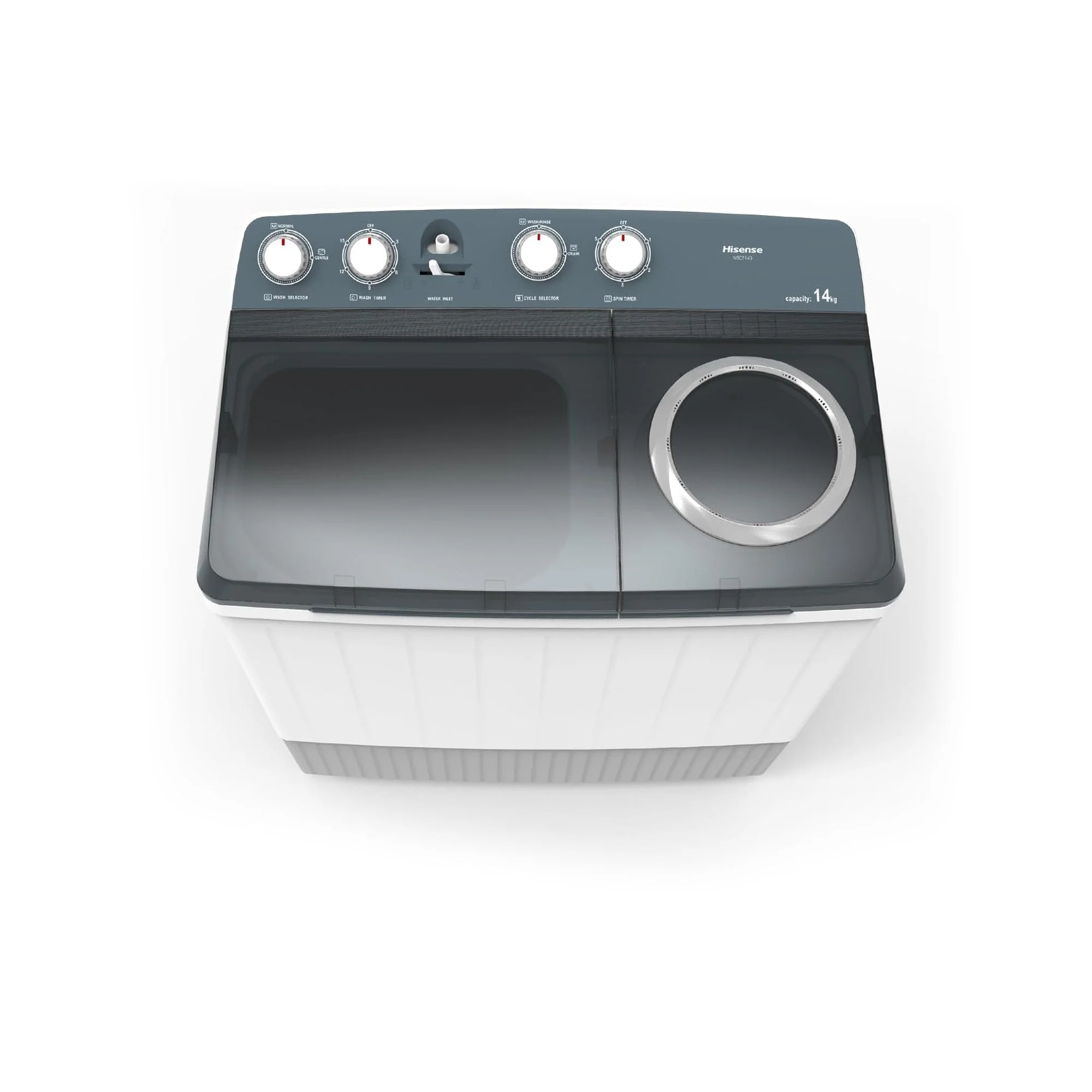 Hisense 14/7.5KG Washing Machine White - Image 4