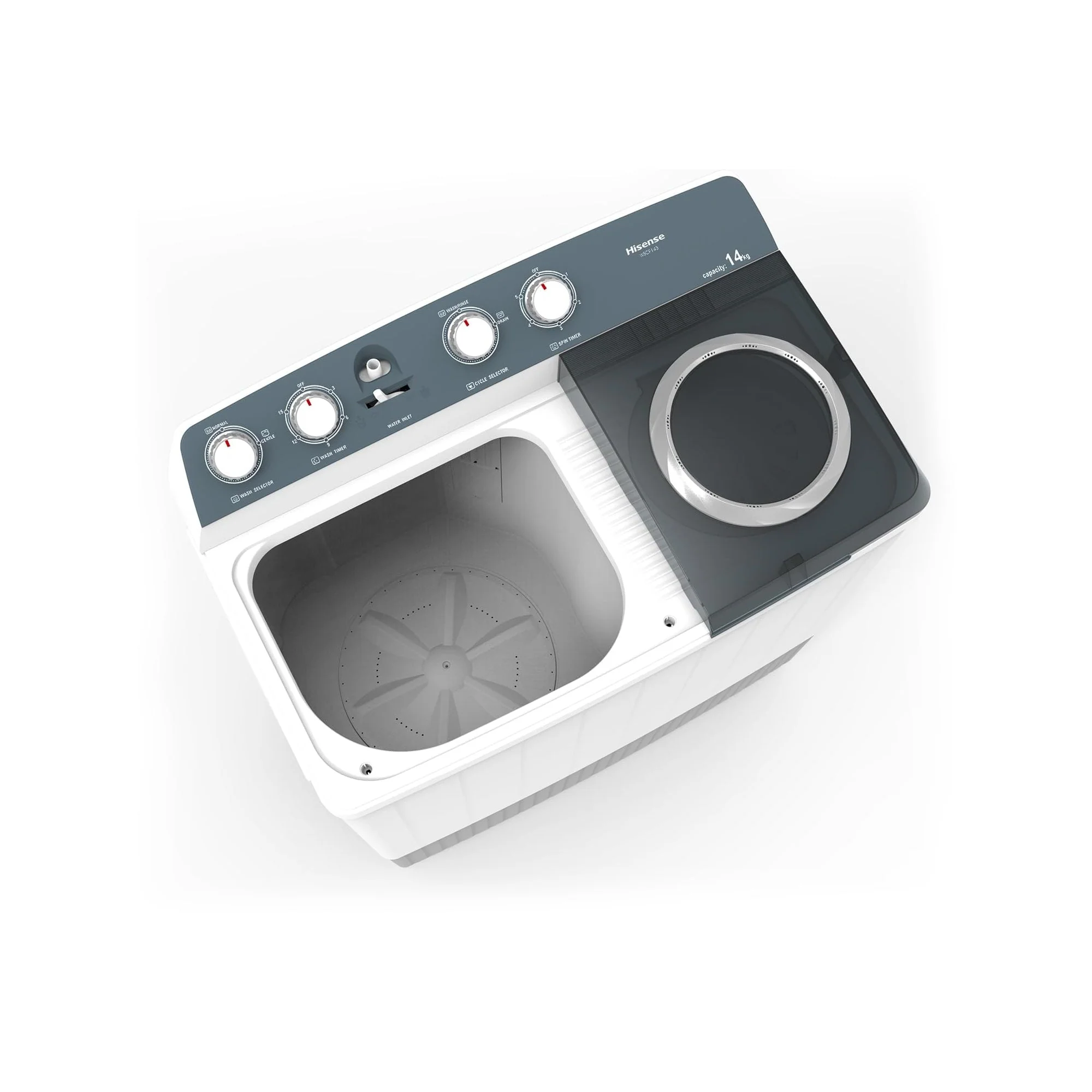 Hisense 14/7.5KG Washing Machine White - Image 6