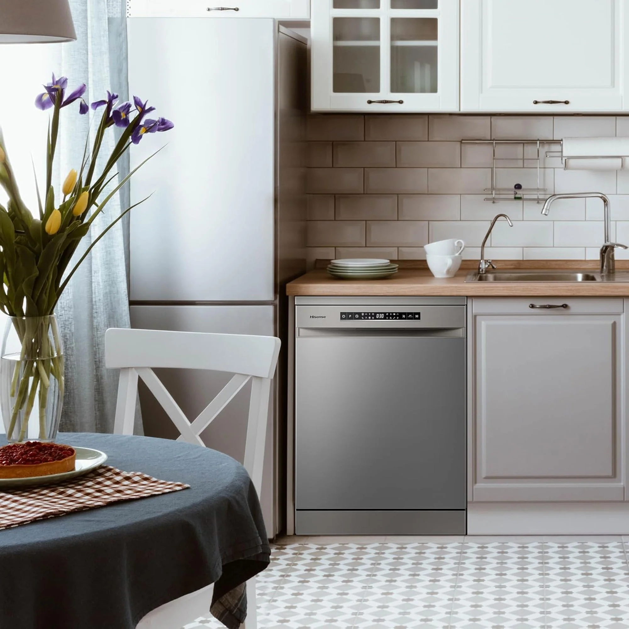 Hisense 15 Place Dishwasher Stainless Steel - Image 3