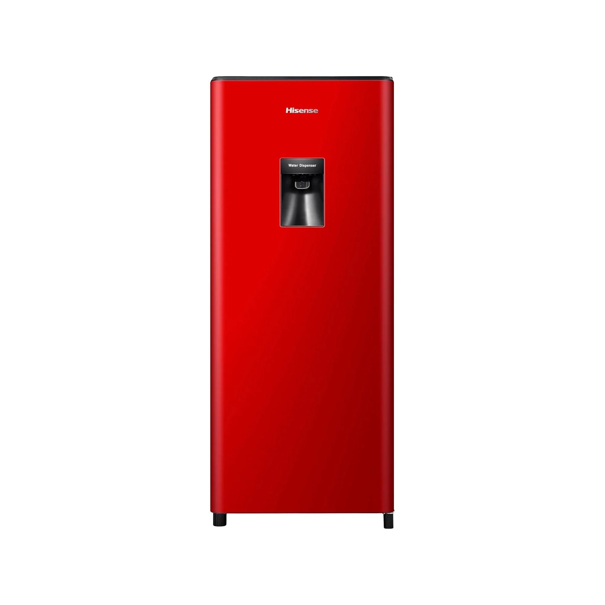 Hisense 177L Refrigerator with Water Dispenser Red