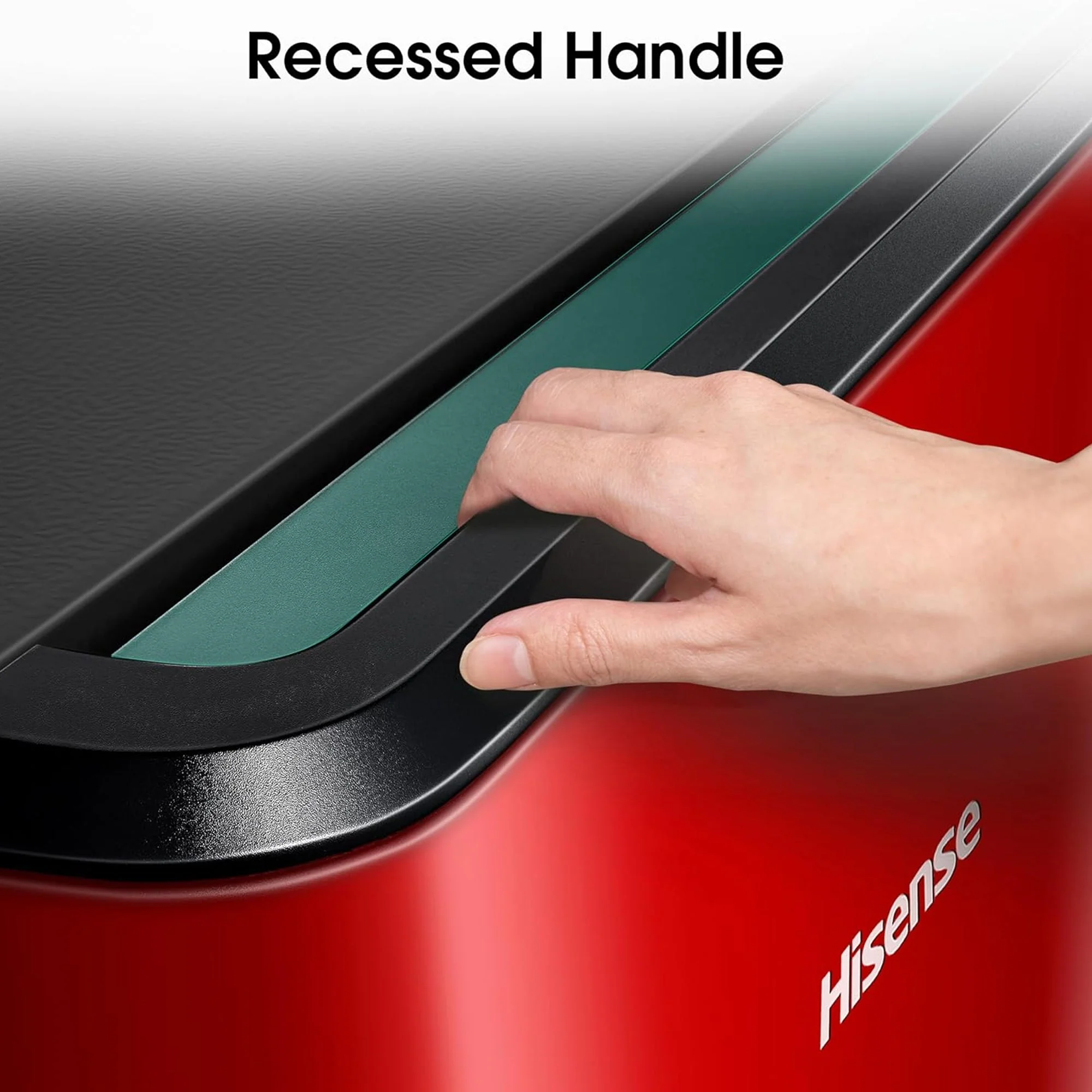 Hisense 177L Refrigerator with Water Dispenser Red - Image 7