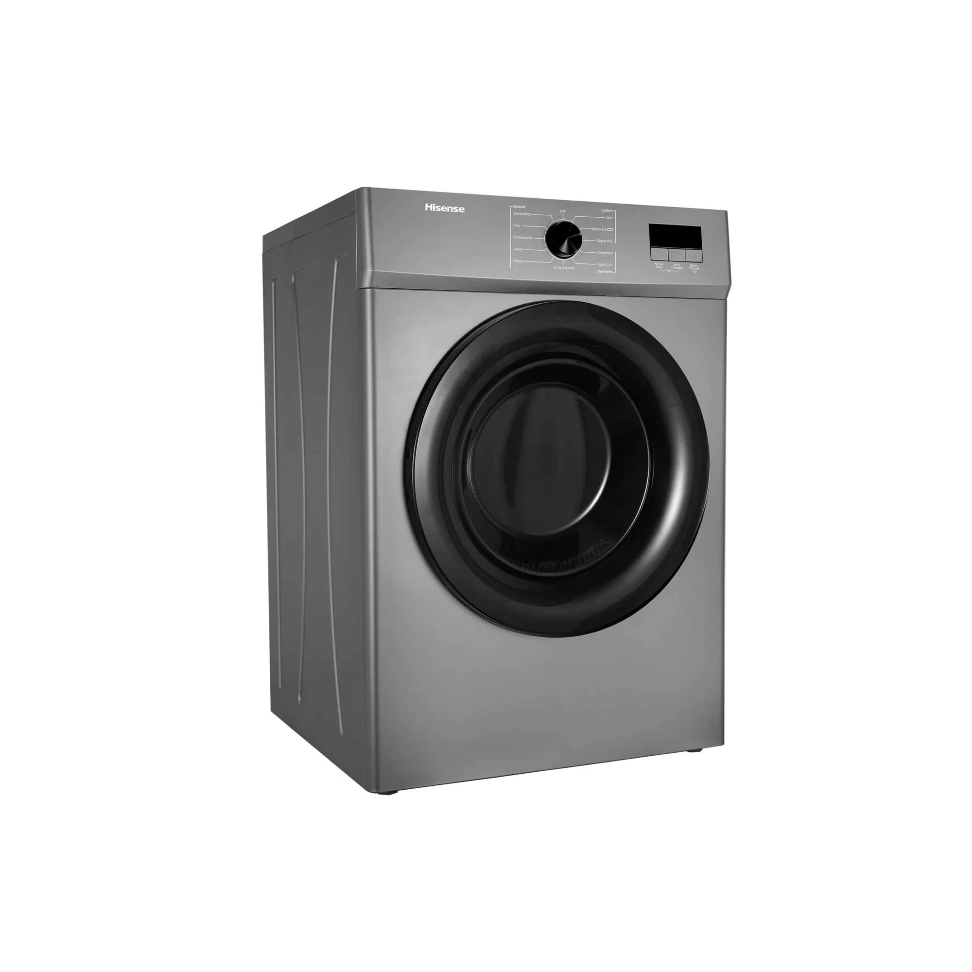 Hisense 1W Series 8kg Front Load Dryer Grey - Image 2