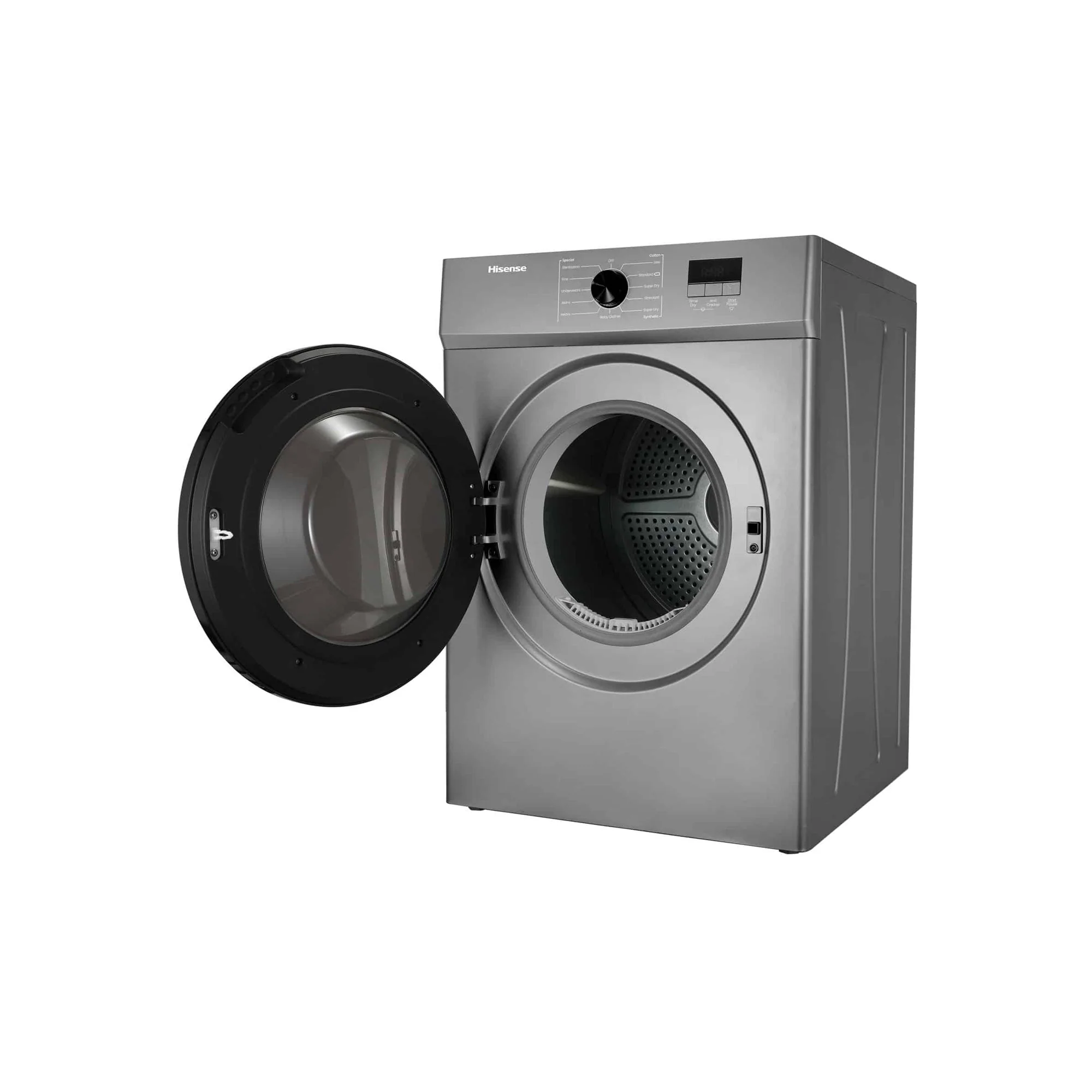 Hisense 1W Series 8kg Front Load Dryer Grey - Image 3
