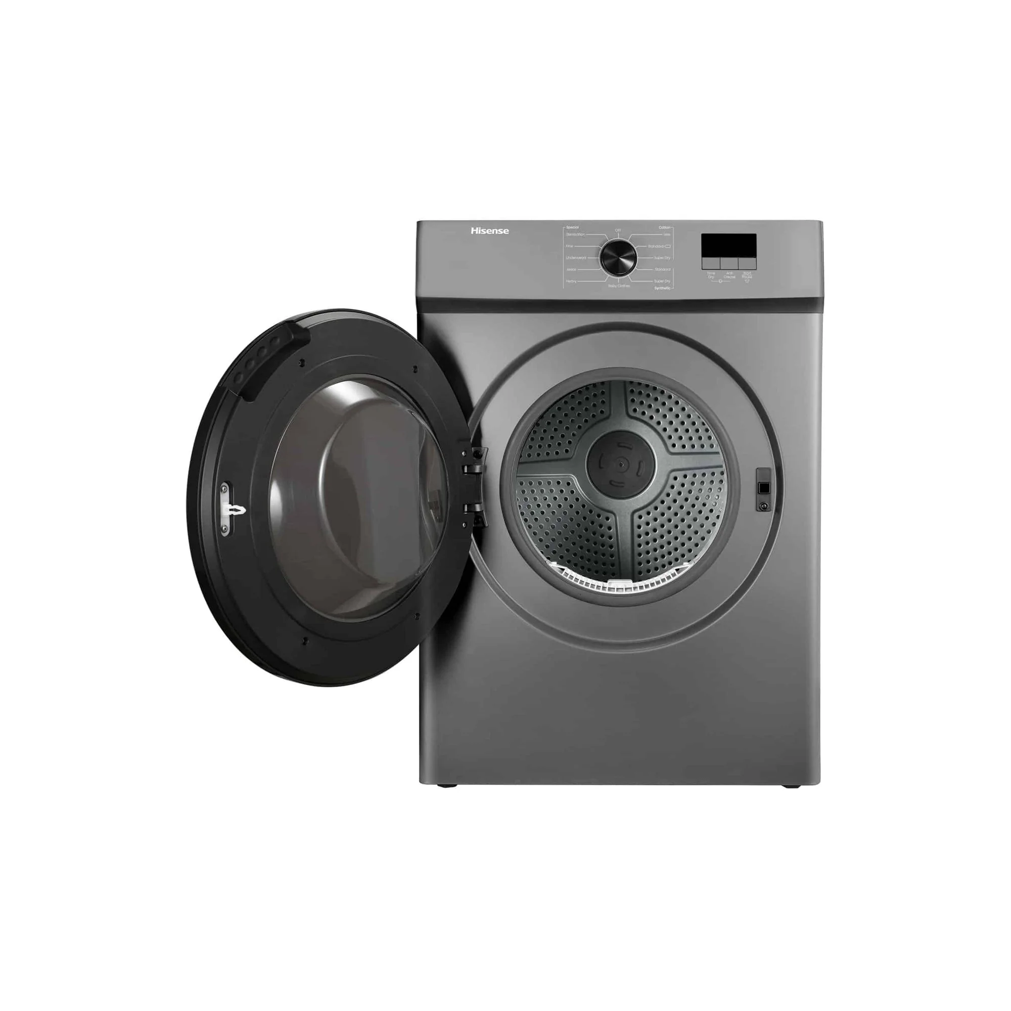 Hisense 1W Series 8kg Front Load Dryer Grey - Image 4
