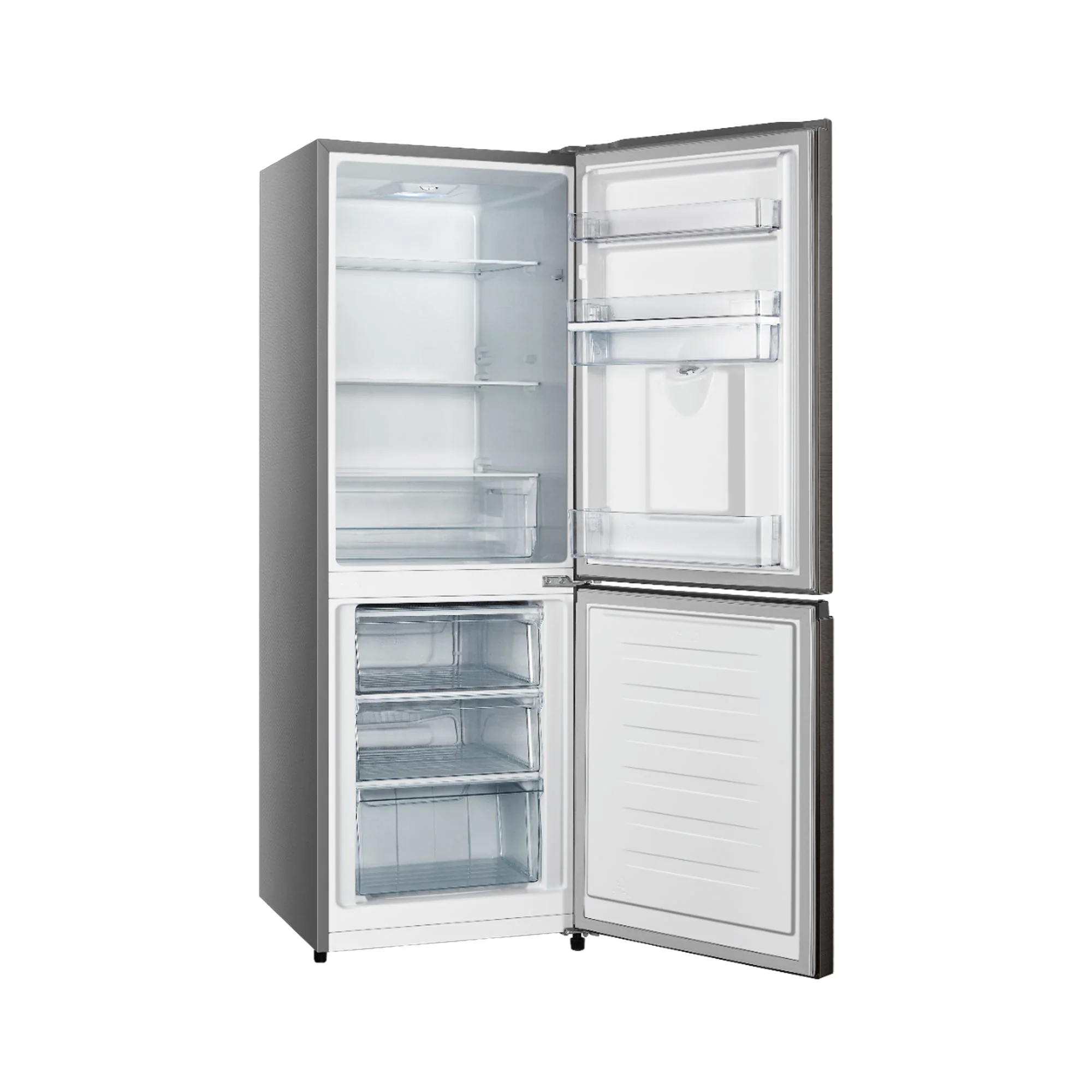Hisense 222Lt Combi Refrigerator with Water Dispenser Titanium - Image 4