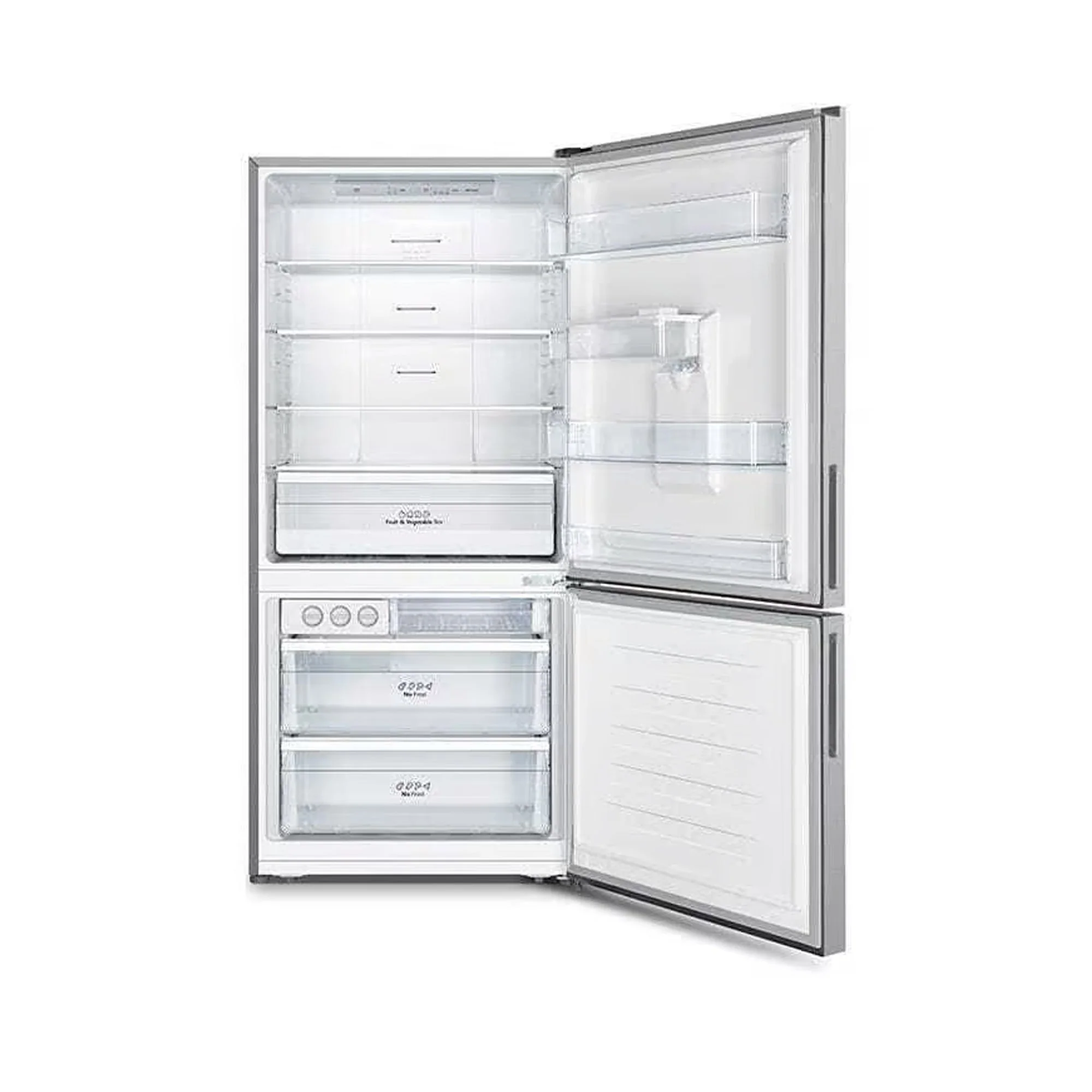 Hisense 463L Combi Refrigerator with Water Dispenser Stainless Steel - Image 6