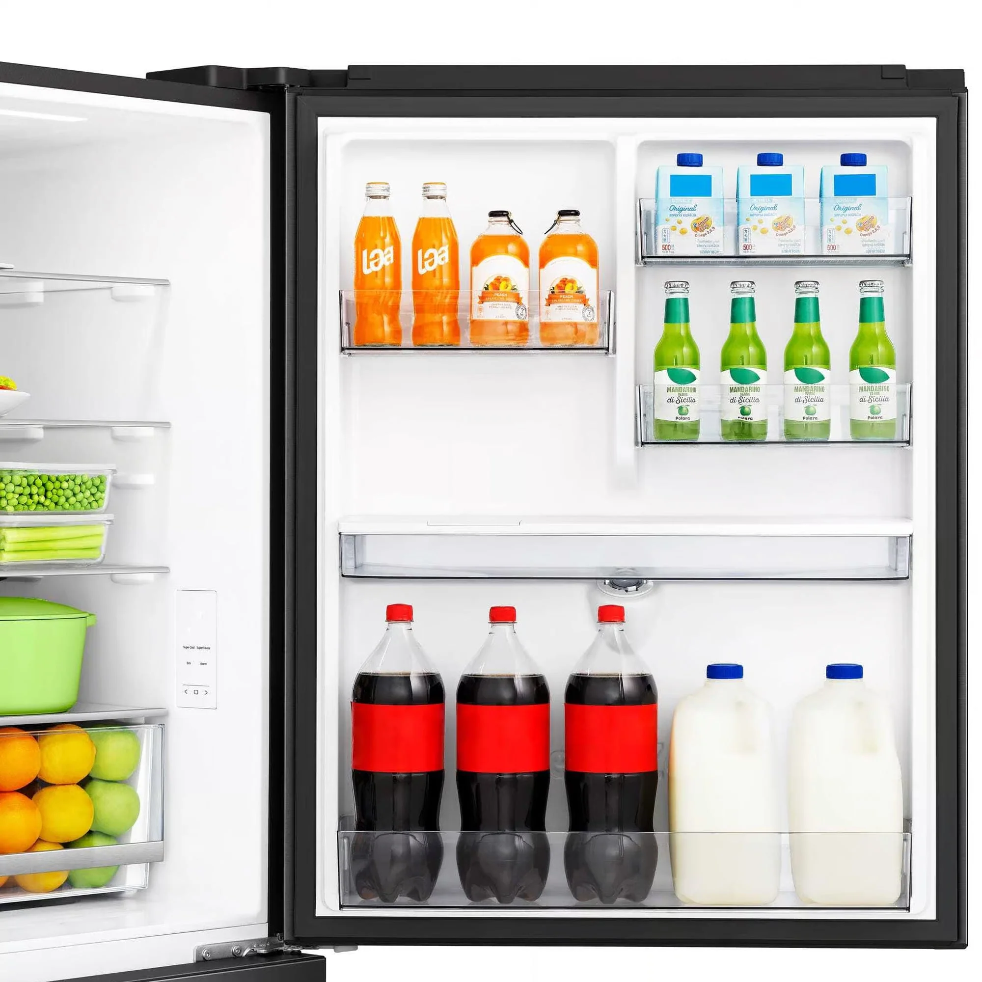 Hisense 500L Bottom-Mount Refrigerator Black - Image 6
