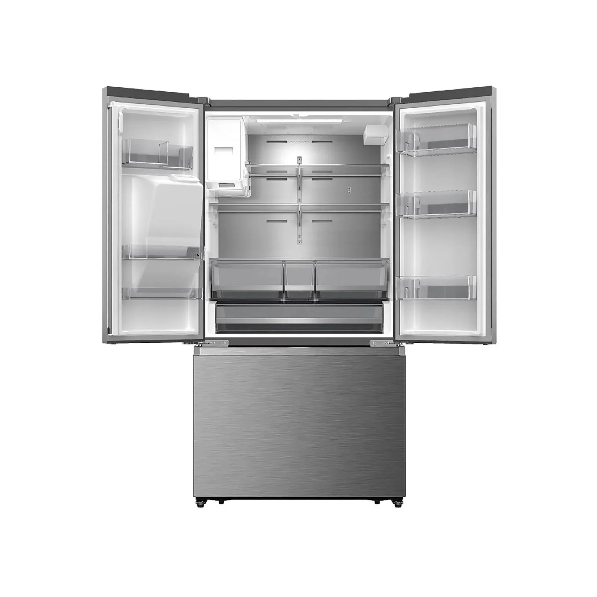Hisense 536Lt French Door Refrigerator with Water Dispenser Stainless Steel - Image 6