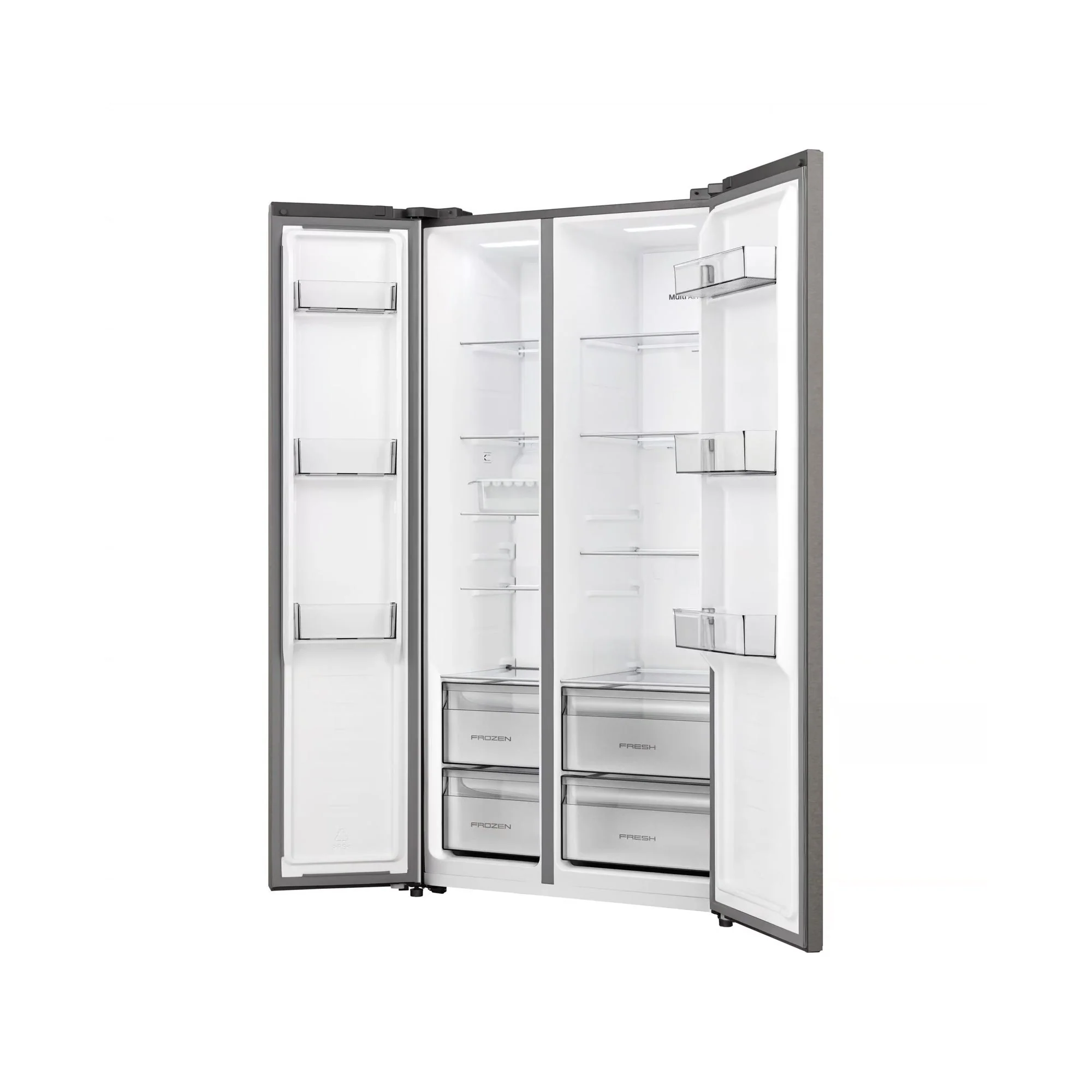 Hisense 543L Side By Side Refrigerator Titanium - Image 5