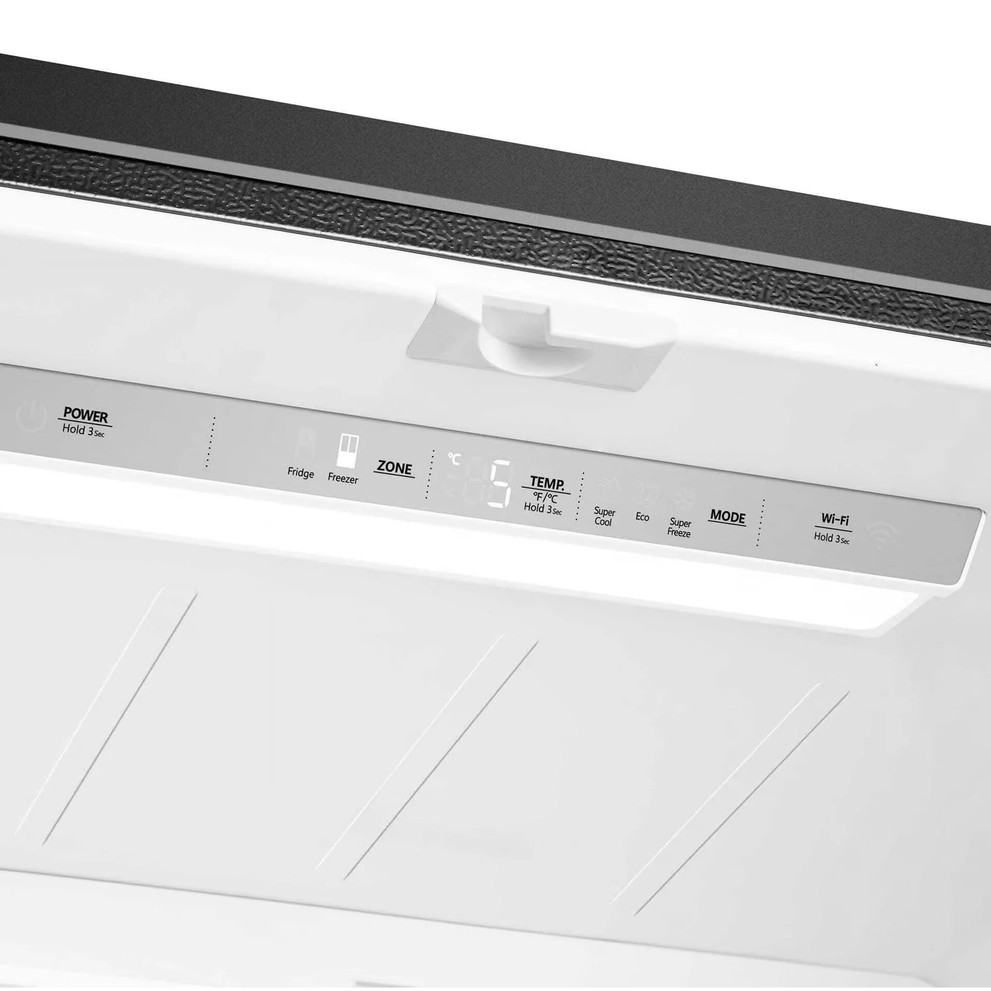 Hisense 575Lt French-Door Refrigerator Black - Image 4