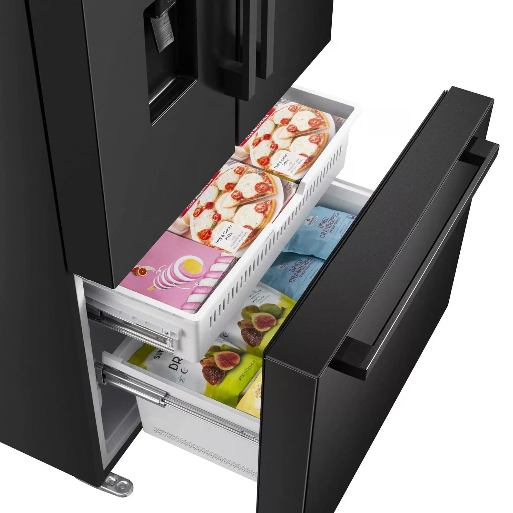 Hisense 575Lt French-Door Refrigerator Black - Image 6