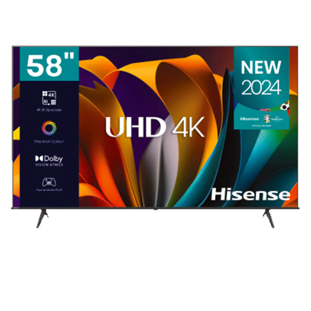 Hisense 58-inch Smart 4K UHD TV - 58A6N