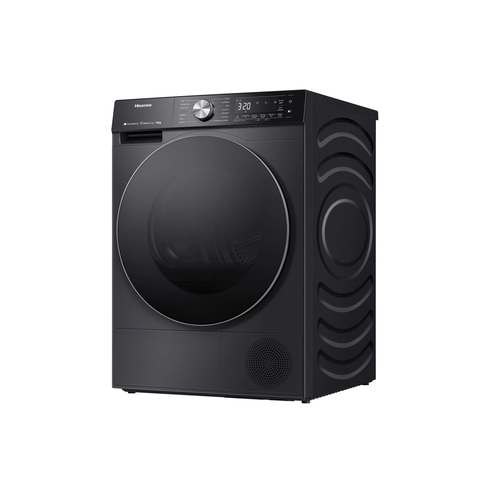 Hisense 5S Series 10kg Premium Heat Pump Tumbler Dryer Black - Image 2