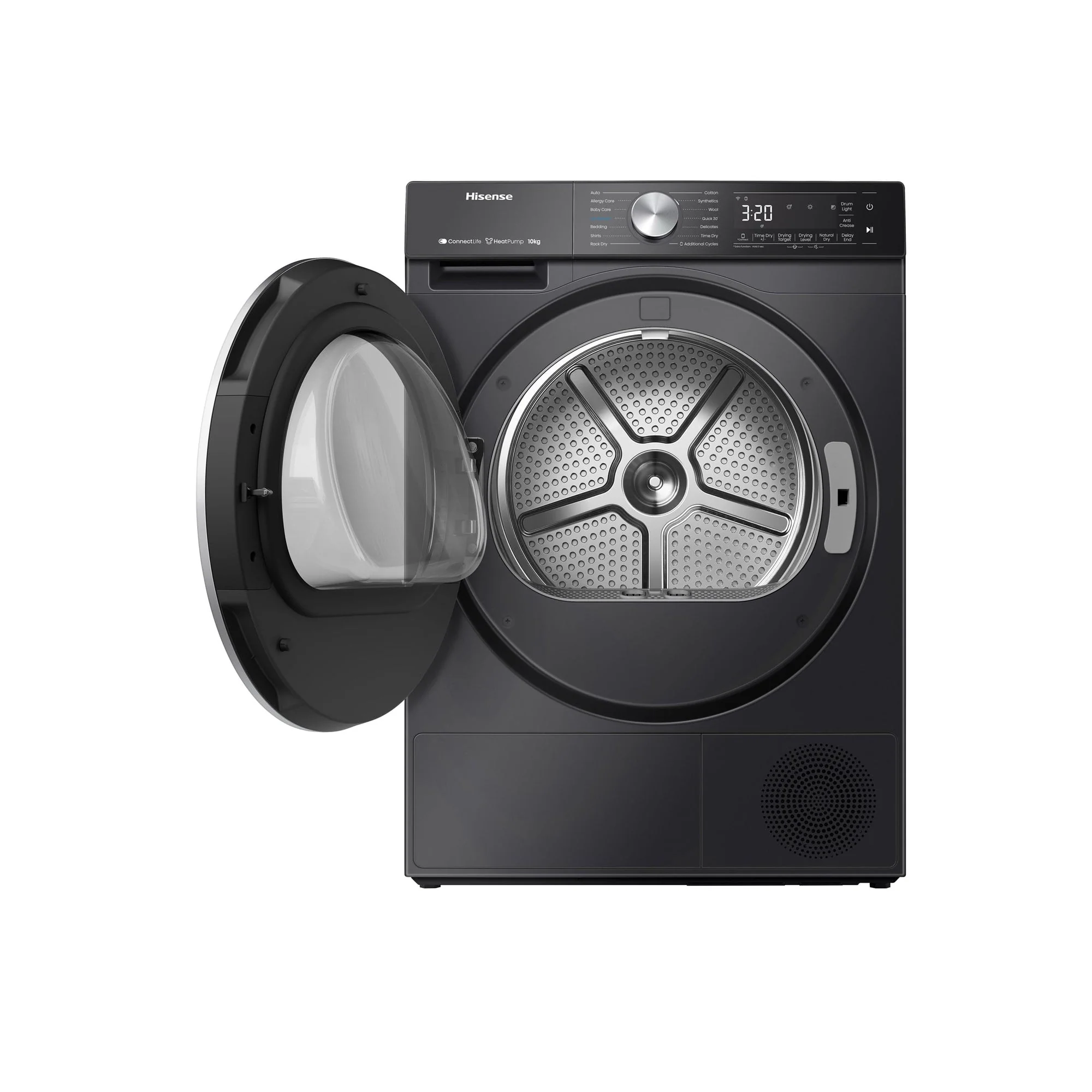 Hisense 5S Series 10kg Premium Heat Pump Tumbler Dryer Black - Image 4