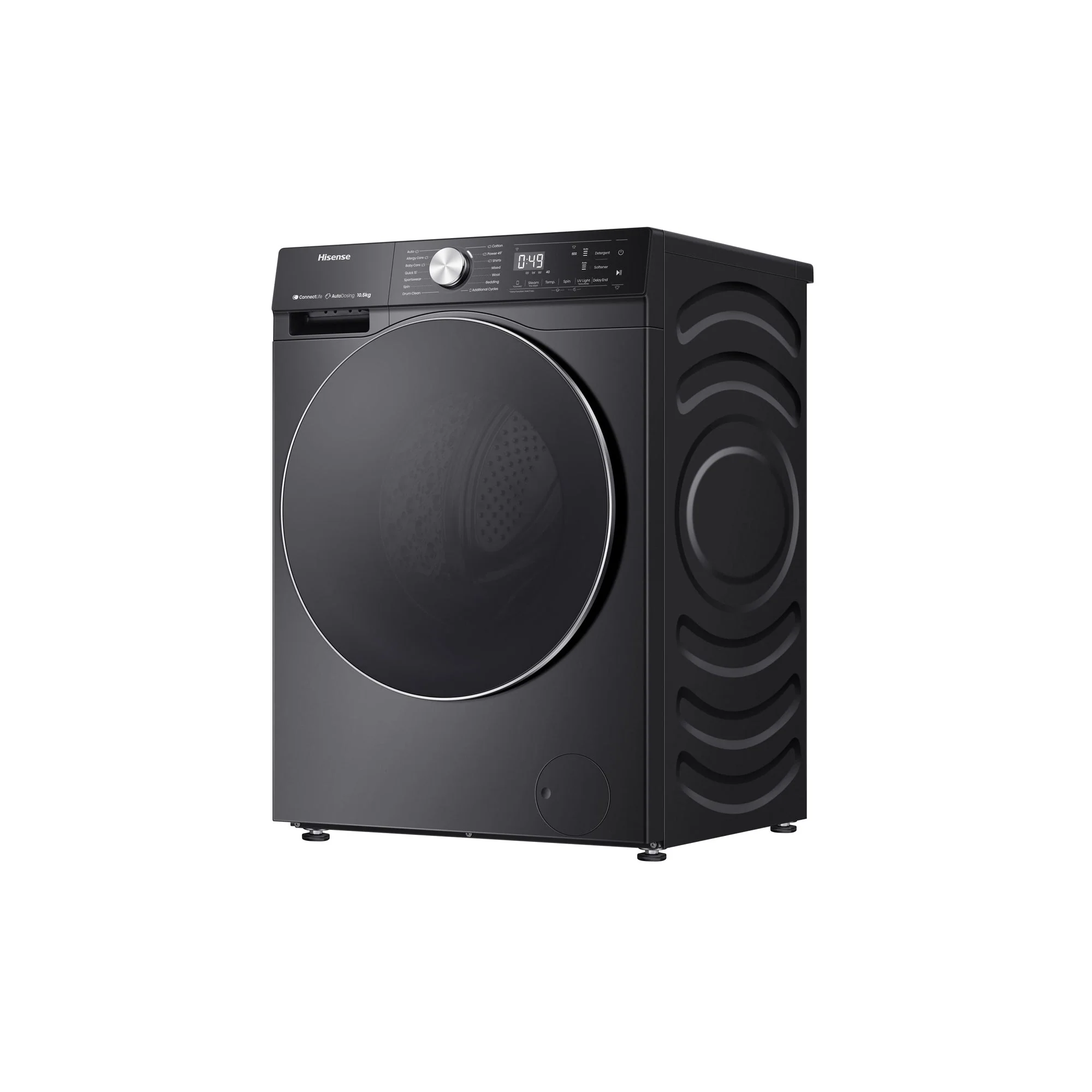 Hisense 5S Series 12kg Premium Front Loader Black - Image 5