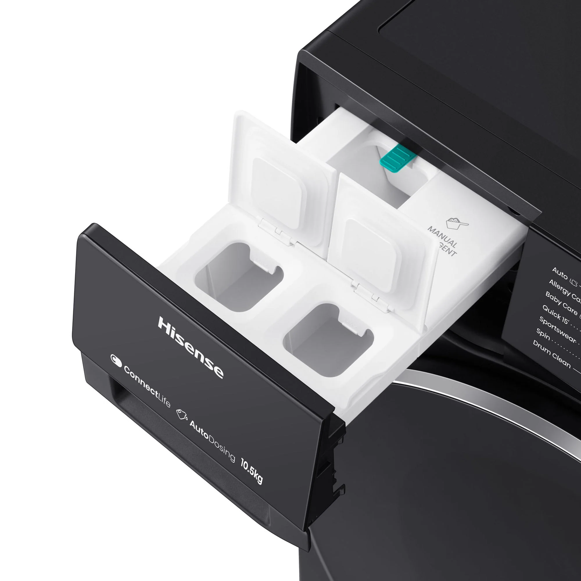 Hisense 5S Series 12kg Premium Front Loader Black - Image 6
