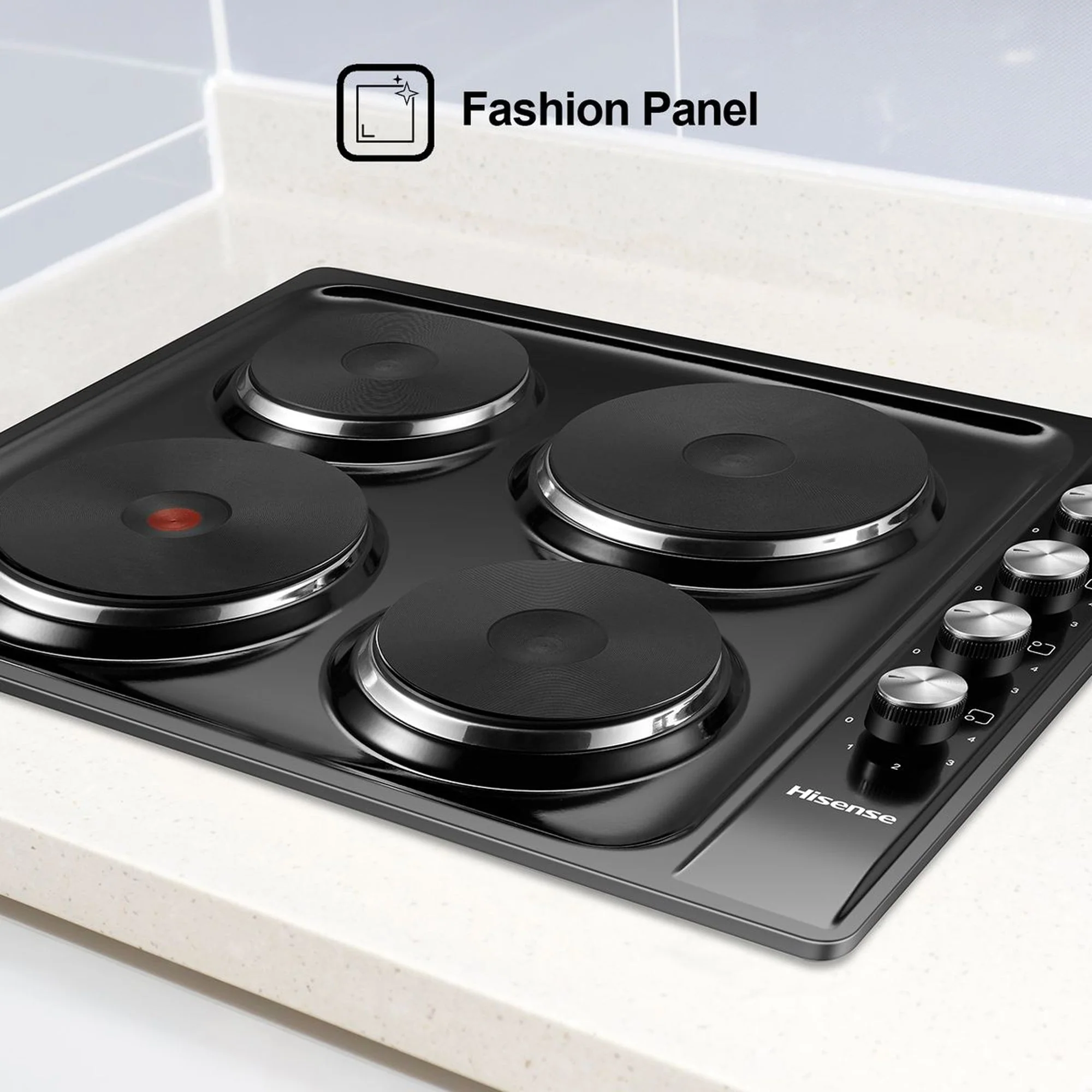 Hisense 60cm Hob Black - Image 2