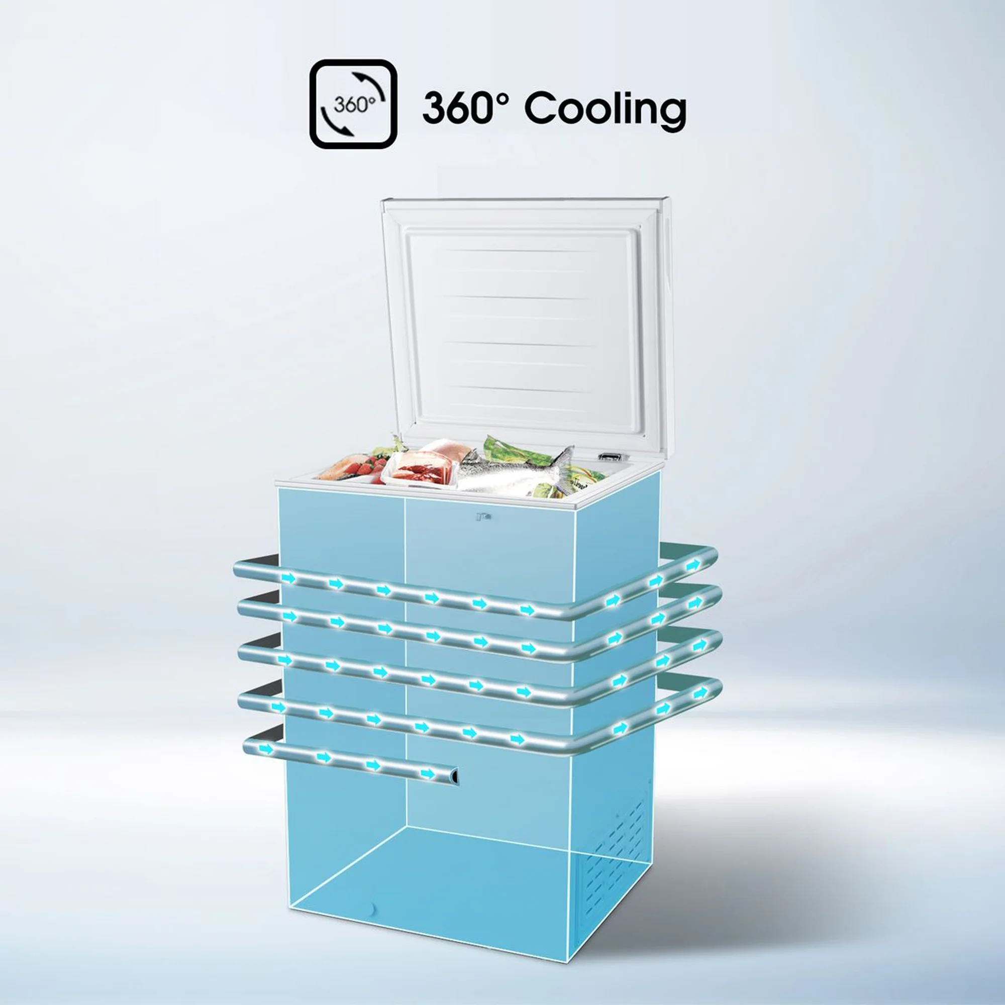 Hisense 95L Chest Freezer-White - Image 4
