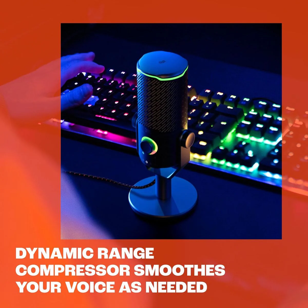 JBL Quantum Stream Studio USB Microphone for Streaming, Recording & Gaming - Image 5