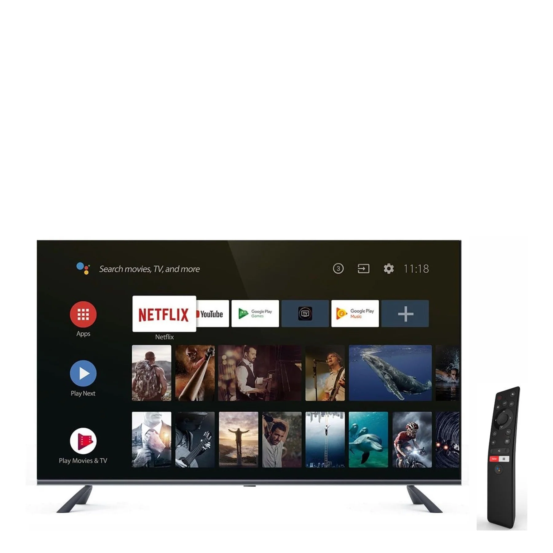 JVC 50" QLED 4K Smart Android TV