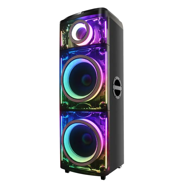 JVC Acrylic Bluetooth Party Speaker XS-N8115PB - Image 4