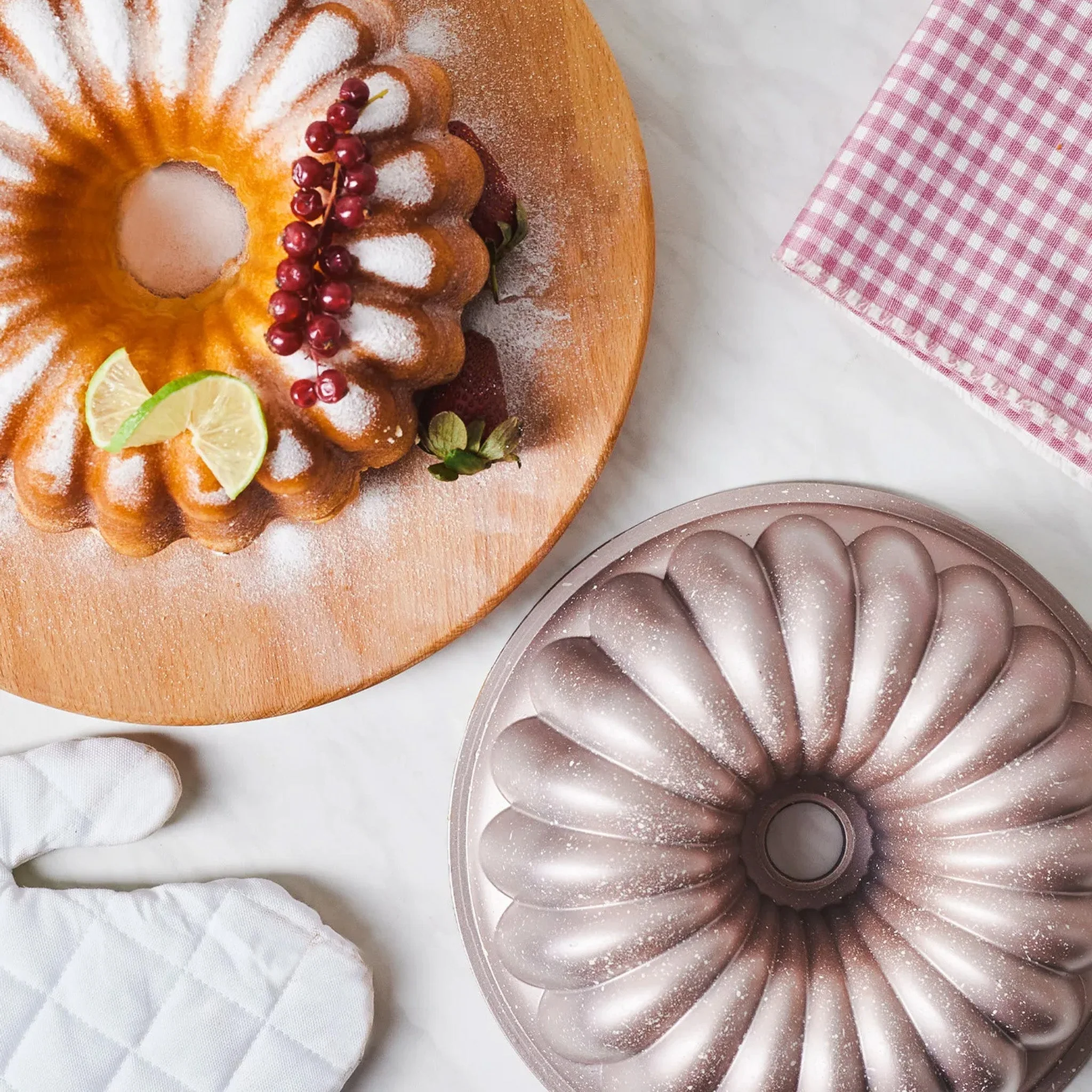 Karaca Cake Mould Rose Gold - Image 5