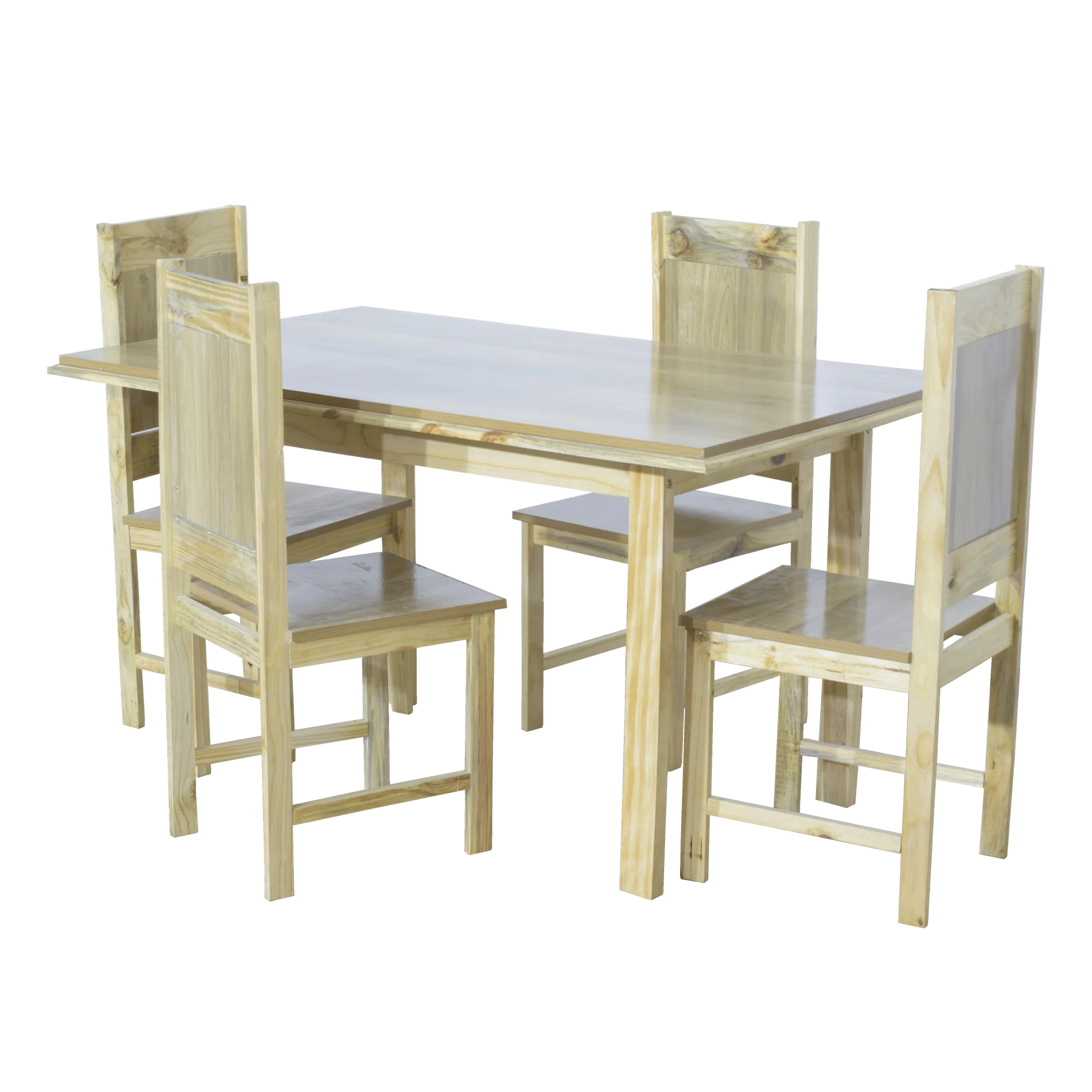 Kemfurn Pine Table And Chairs - 5 Piece