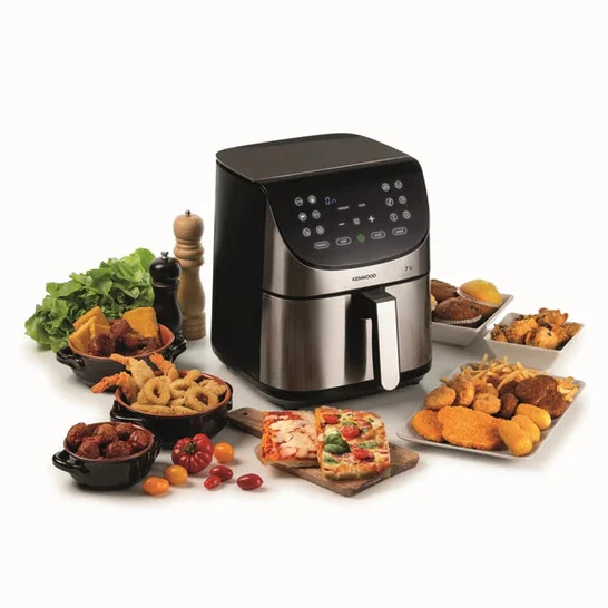 Kenwood - Air Fryer kHealthy Fry 7L S/Steel - HFM80.000SS - Image 3