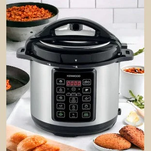 Kenwood Electric 6L Pressure Cooker - Silver