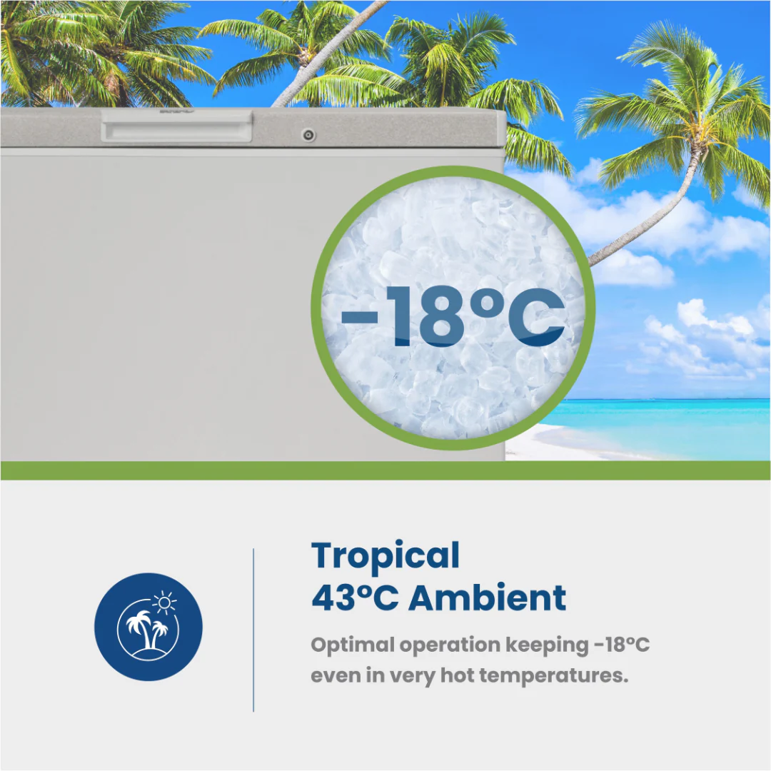 KIC 203L Chest Freezer KCG 215W - Image 4