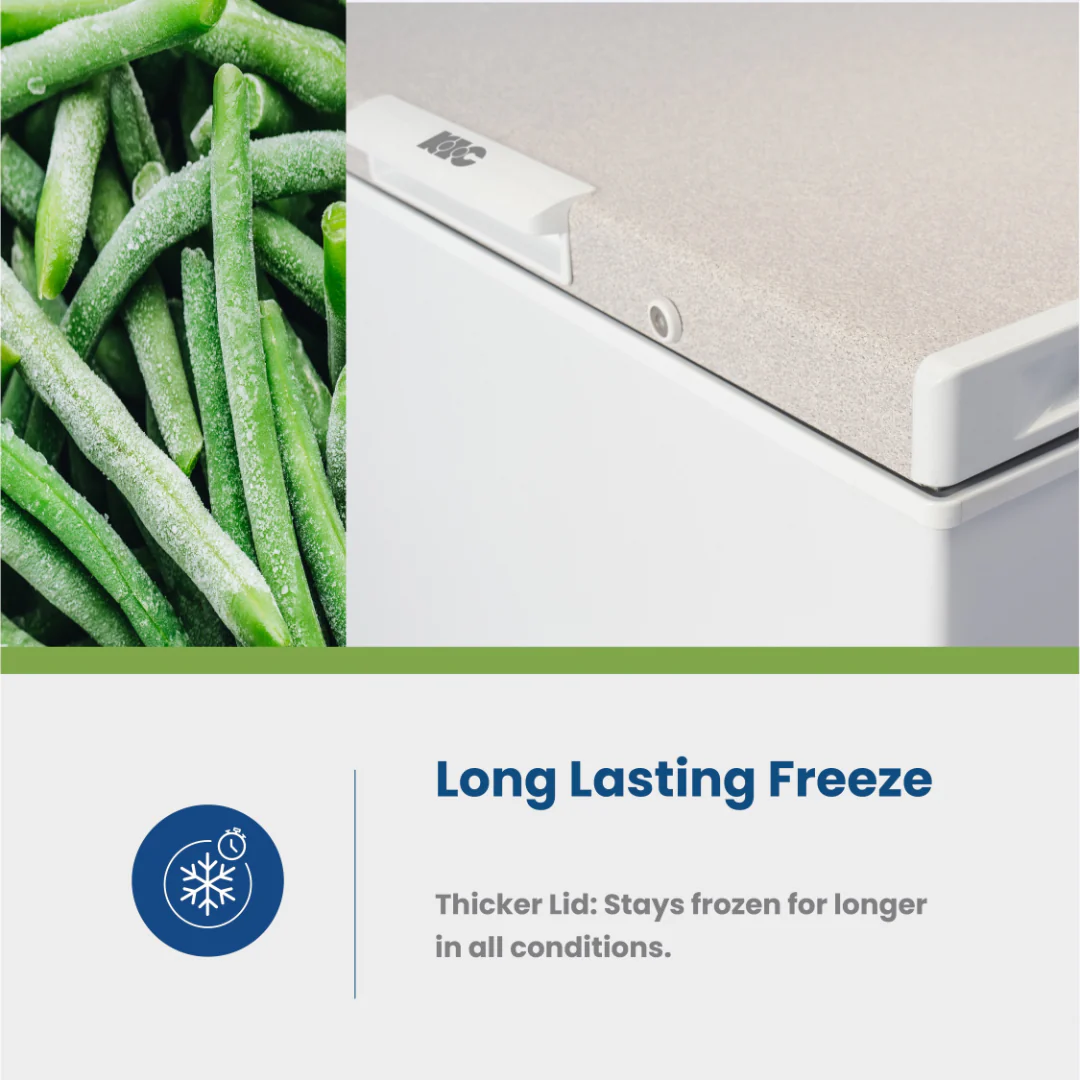 KIC 203L Chest Freezer KCG 215W - Image 6