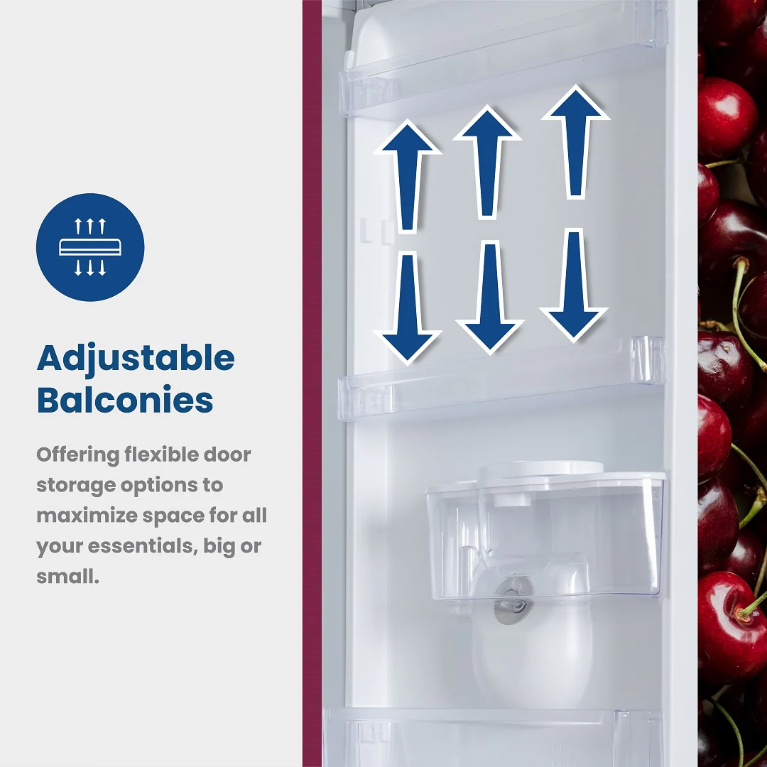 KIC 631 Combi Fridge - Grey - Image 6